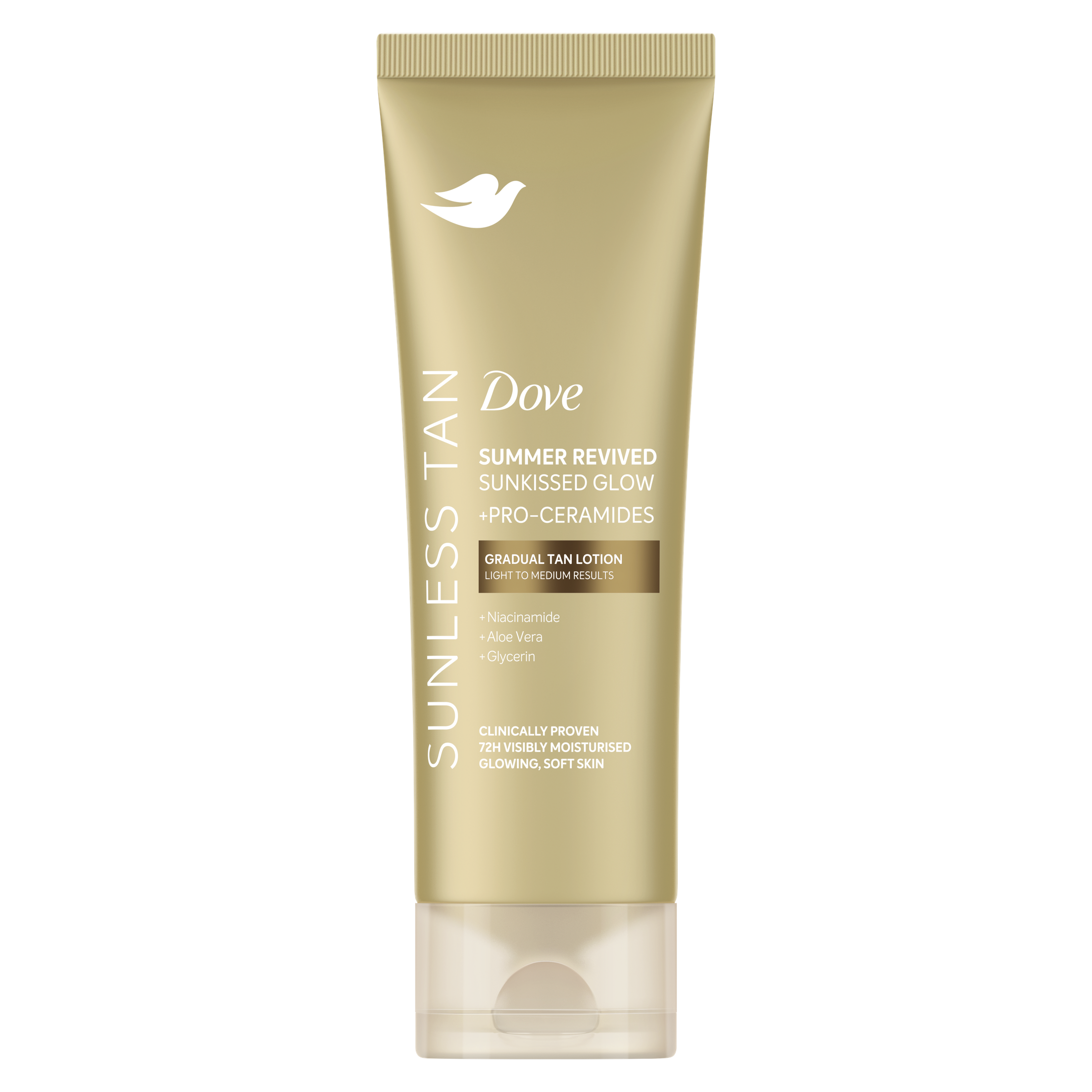 Dove Samoopalovací tělové mléko Summer Revived Light to Medium 200 ml