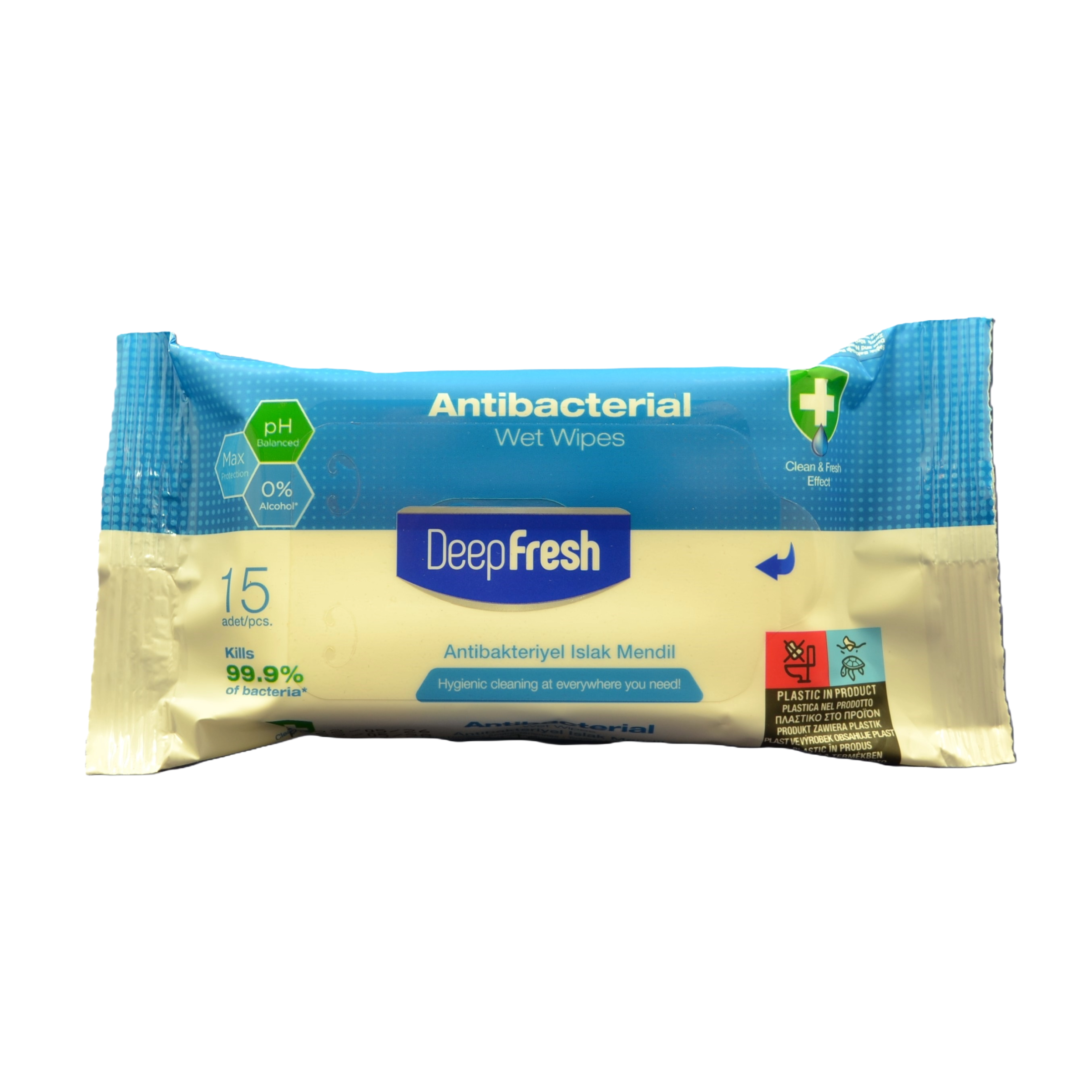 Antibakteriální ubrousky