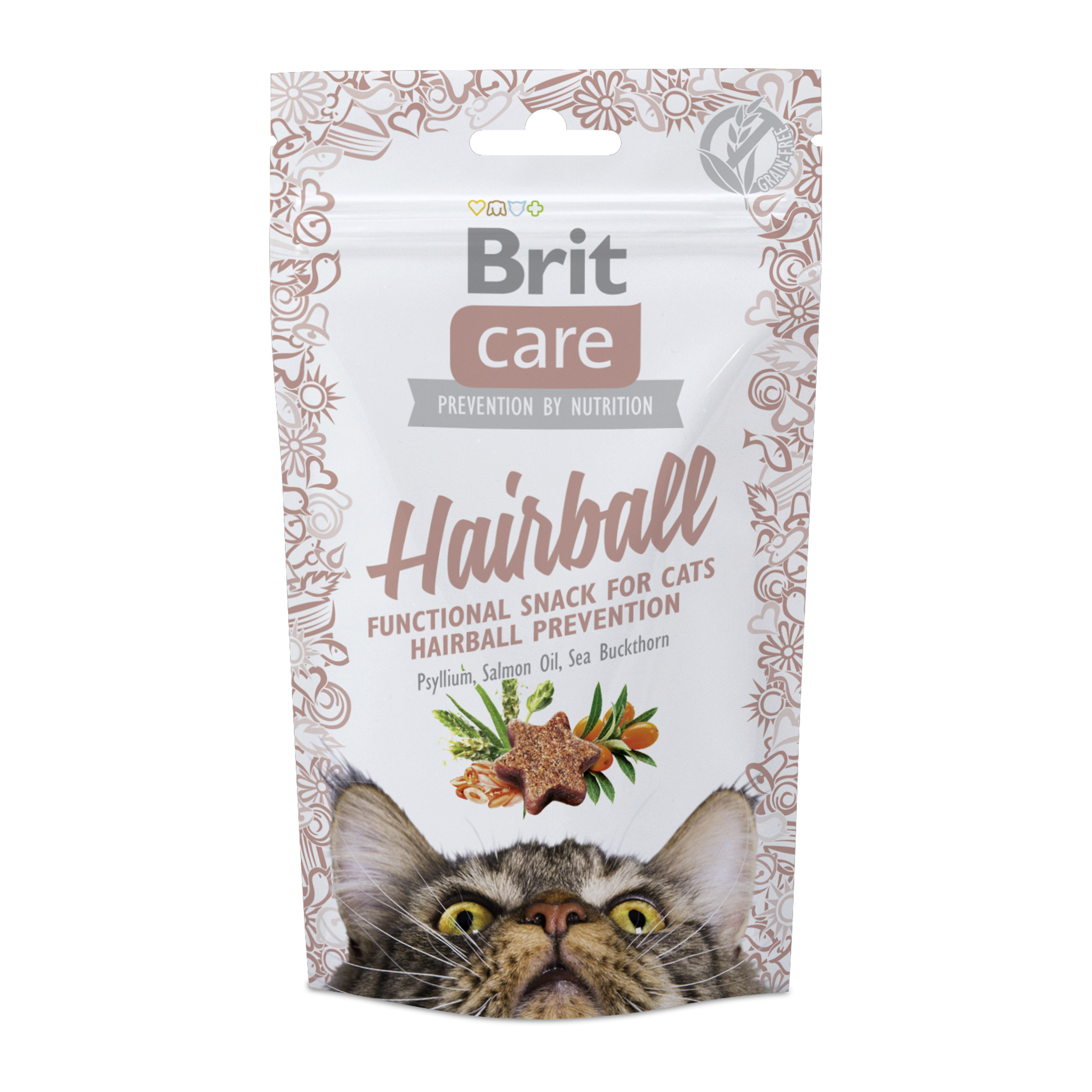 Pamlsky pro kočky Hairball