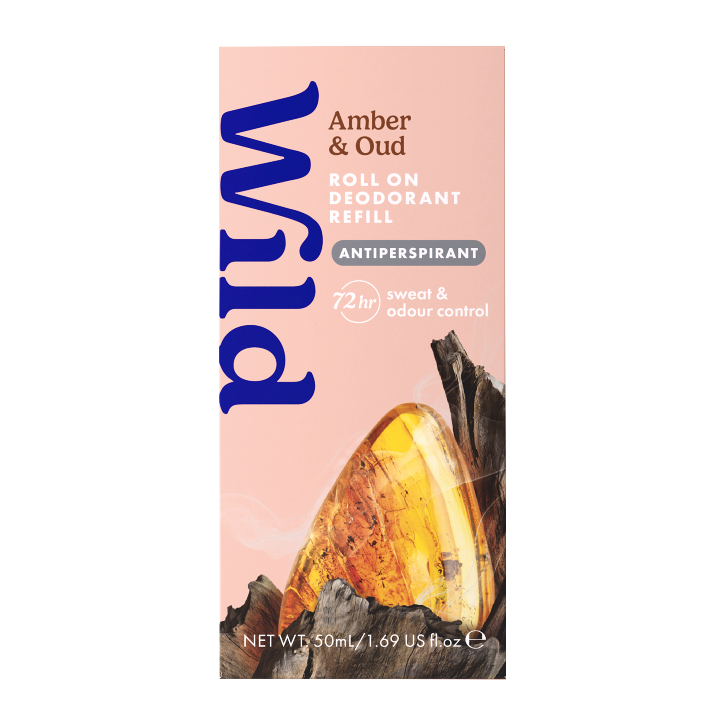 Antiperspirant roll-on Amber & Oud, náhradní náplň