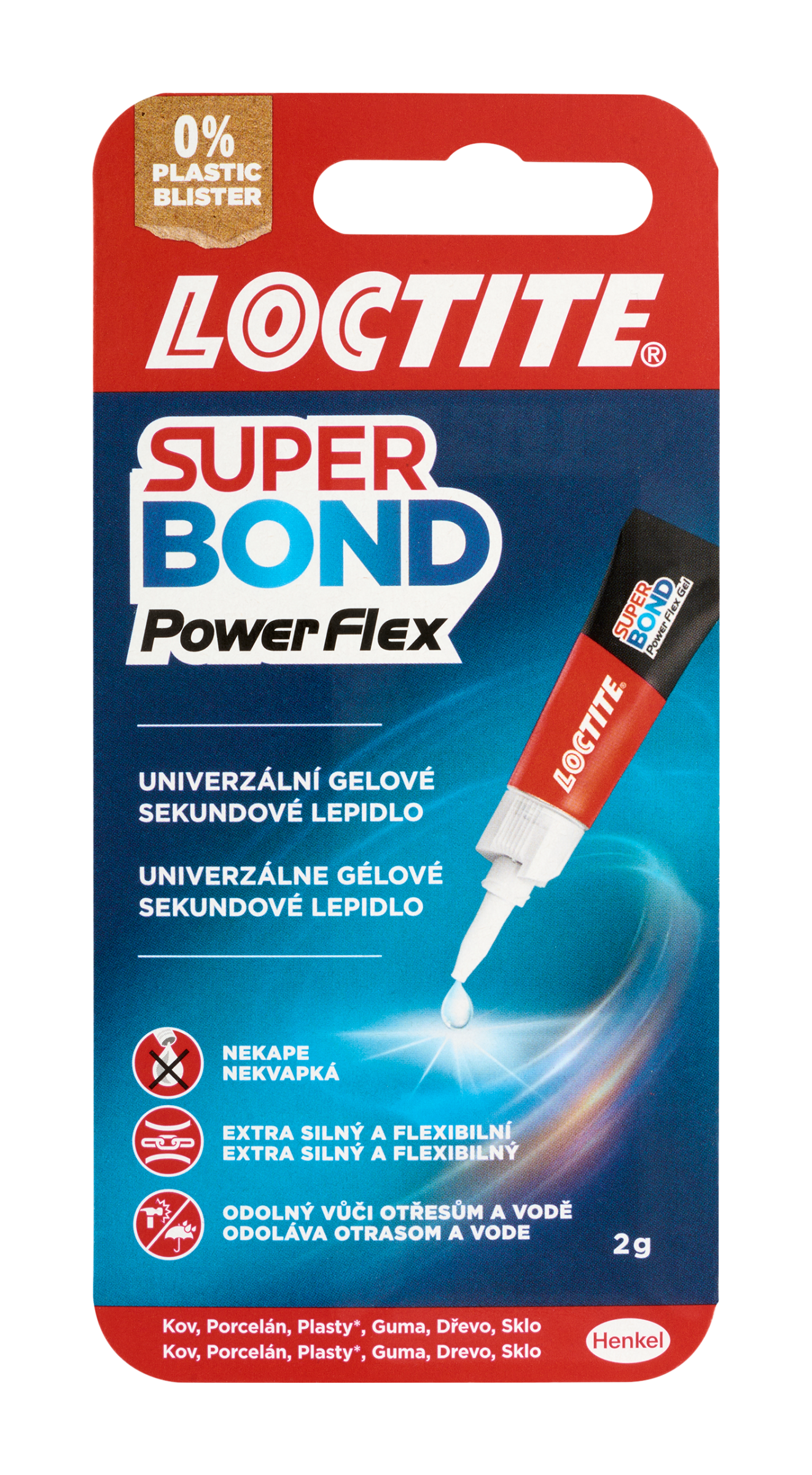 Univerzální sekundové lepidlo Super Bond Power Flex