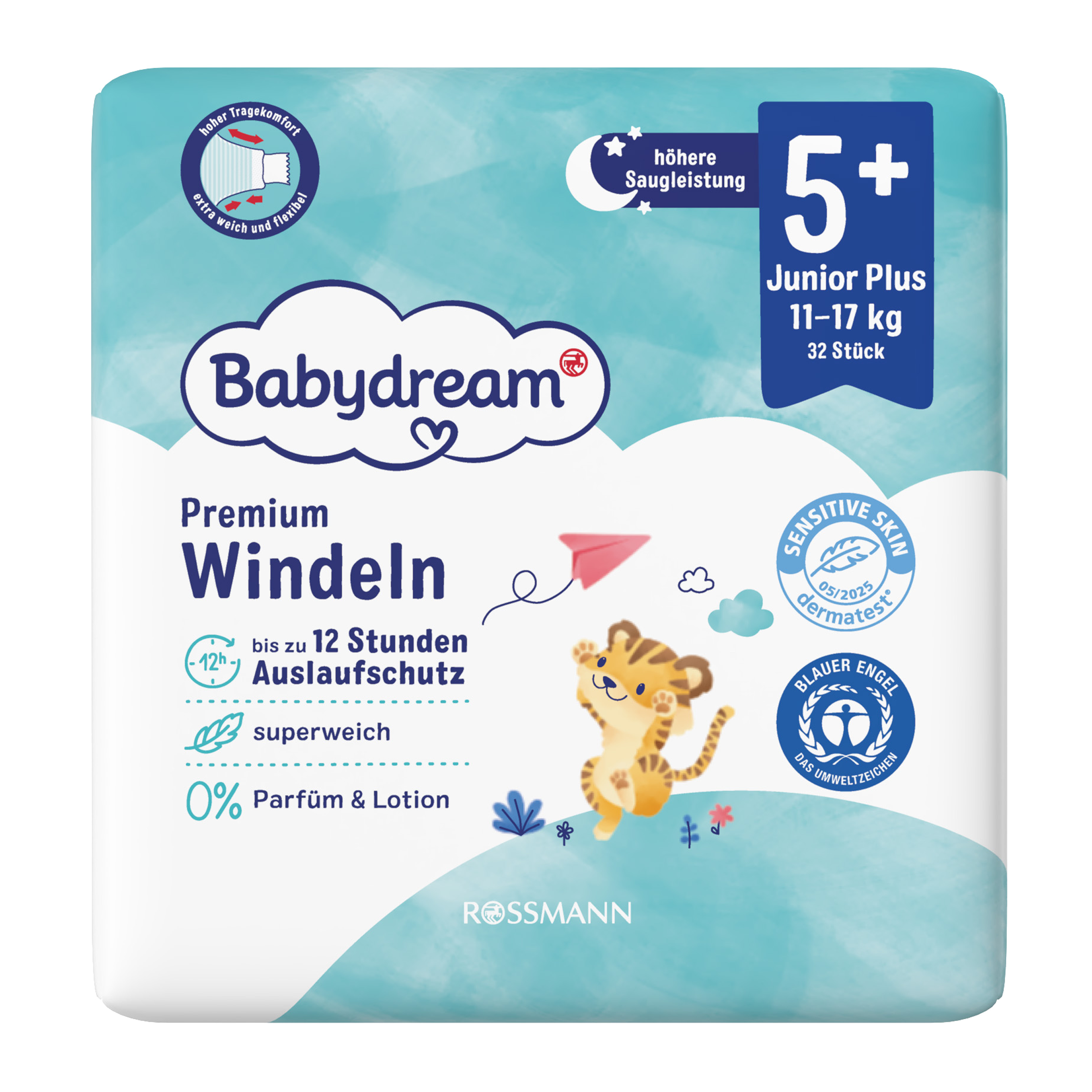 Pleny Premium Junior, 11–17 kg, vel. 5+