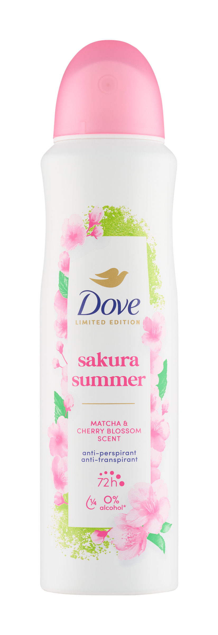 Dove Antiperspirant sprej pro ženy Sakura Summer 150 ml