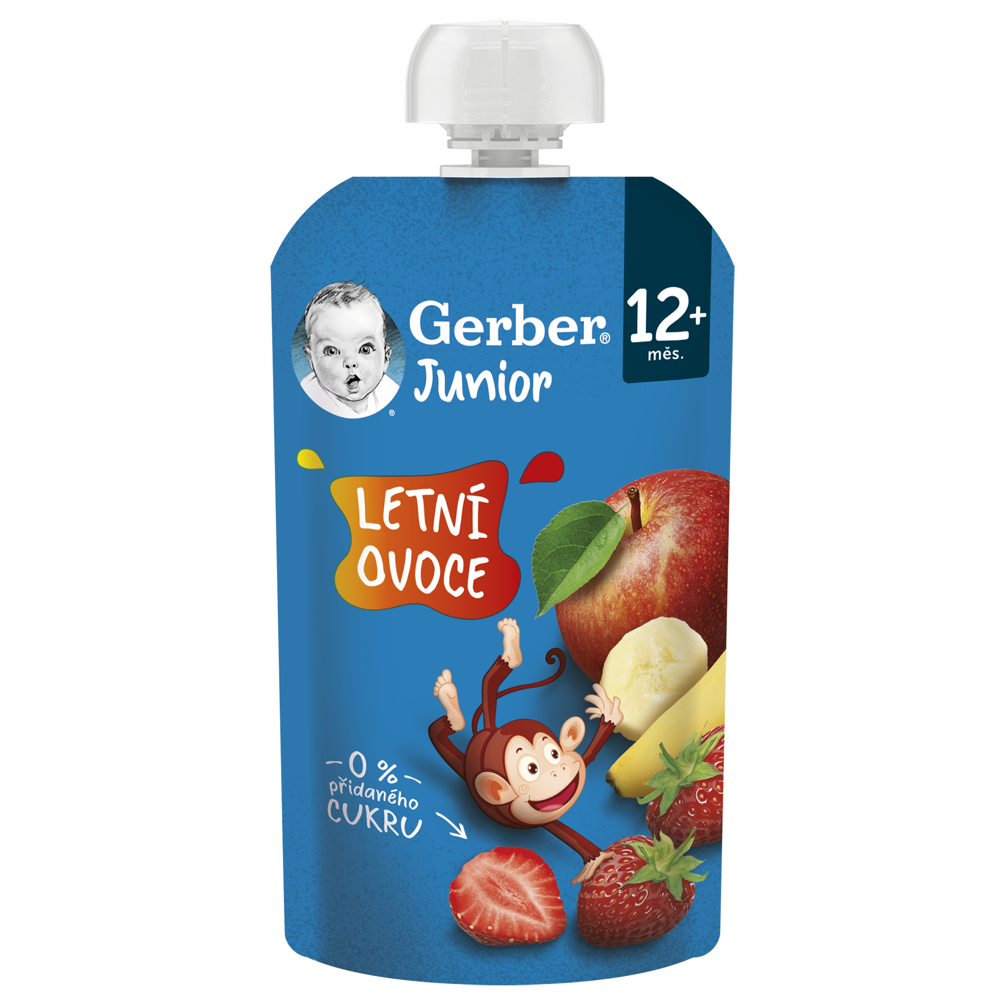 Gerber Ovocná kapsička Junior Letní ovoce
