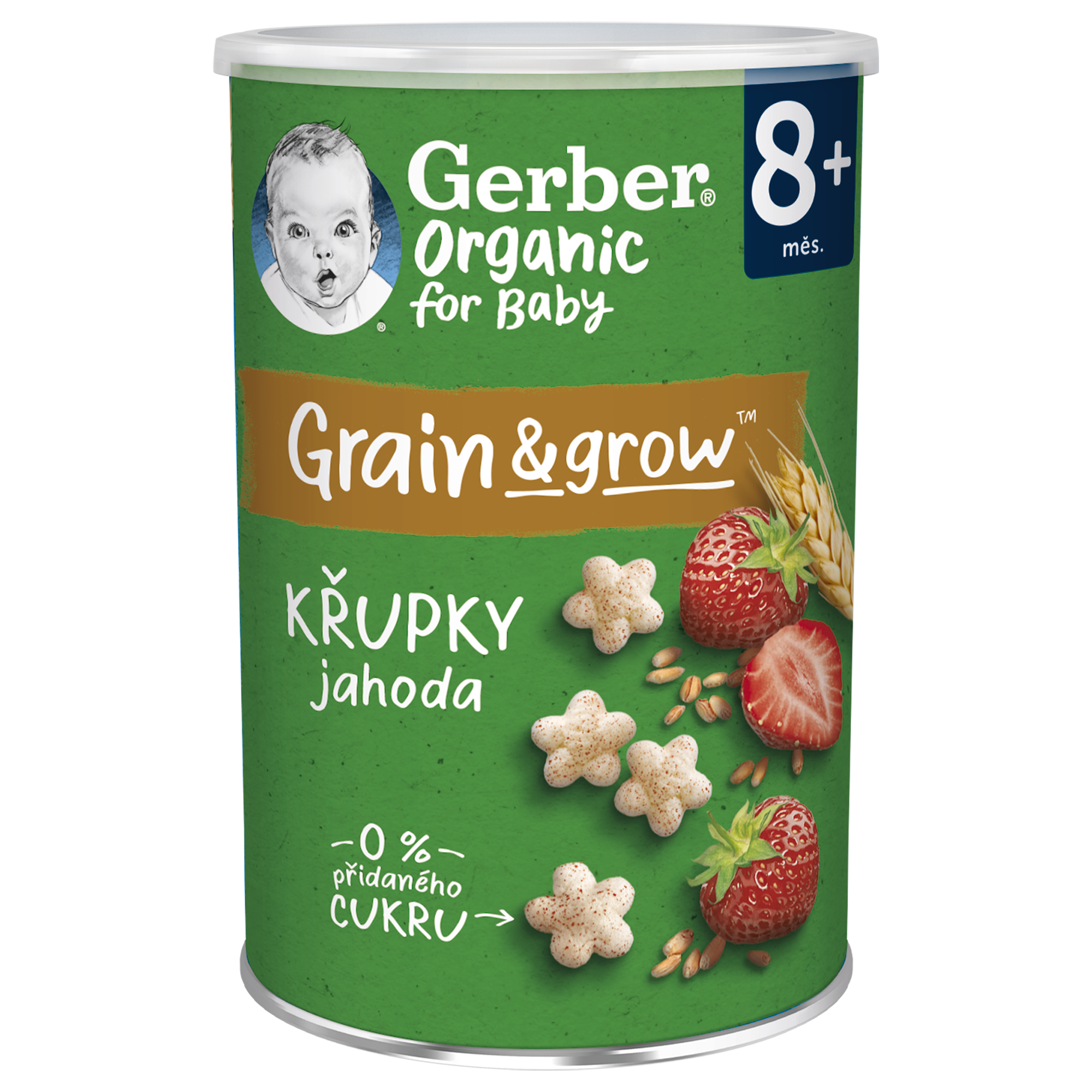 Gerber Organic křupky Jahoda