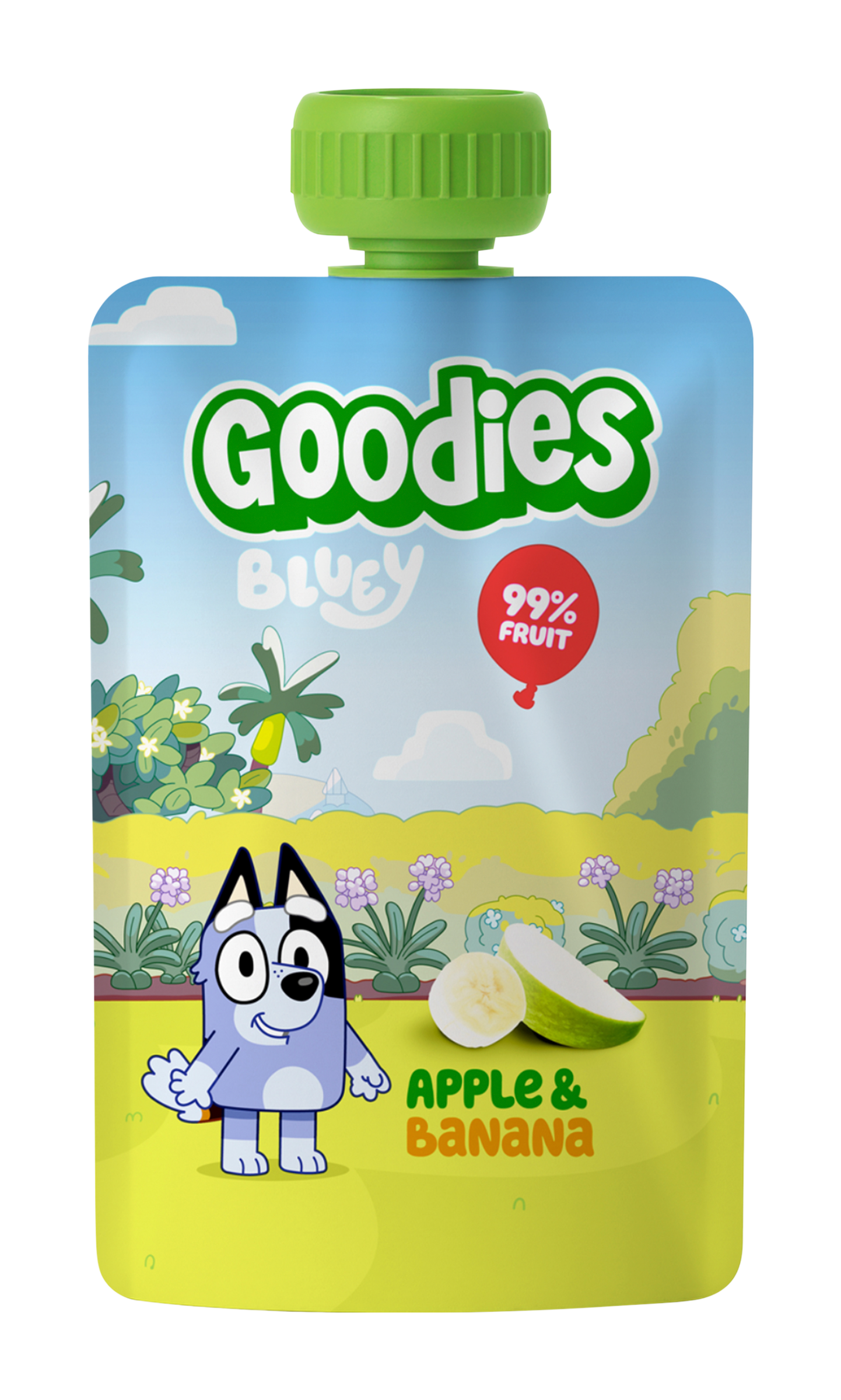 Goodies Ovocná kapsička Bluey Jablko & banán