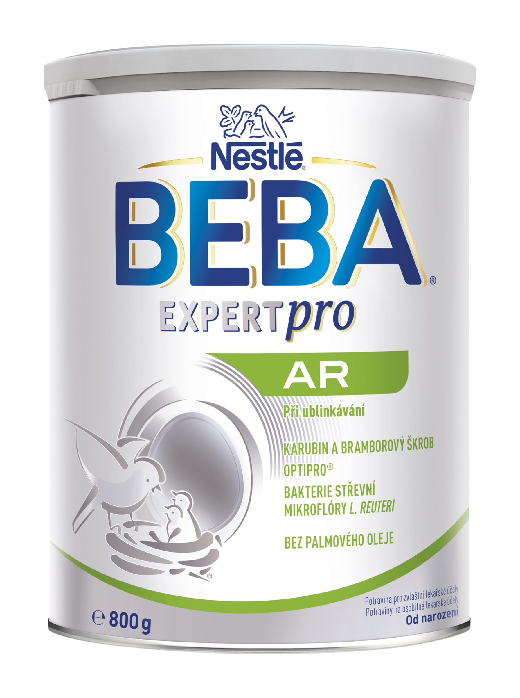BEBA Speciální kojenecké mléko EXPERTpro AR při ublinkávání, 0m 800 g