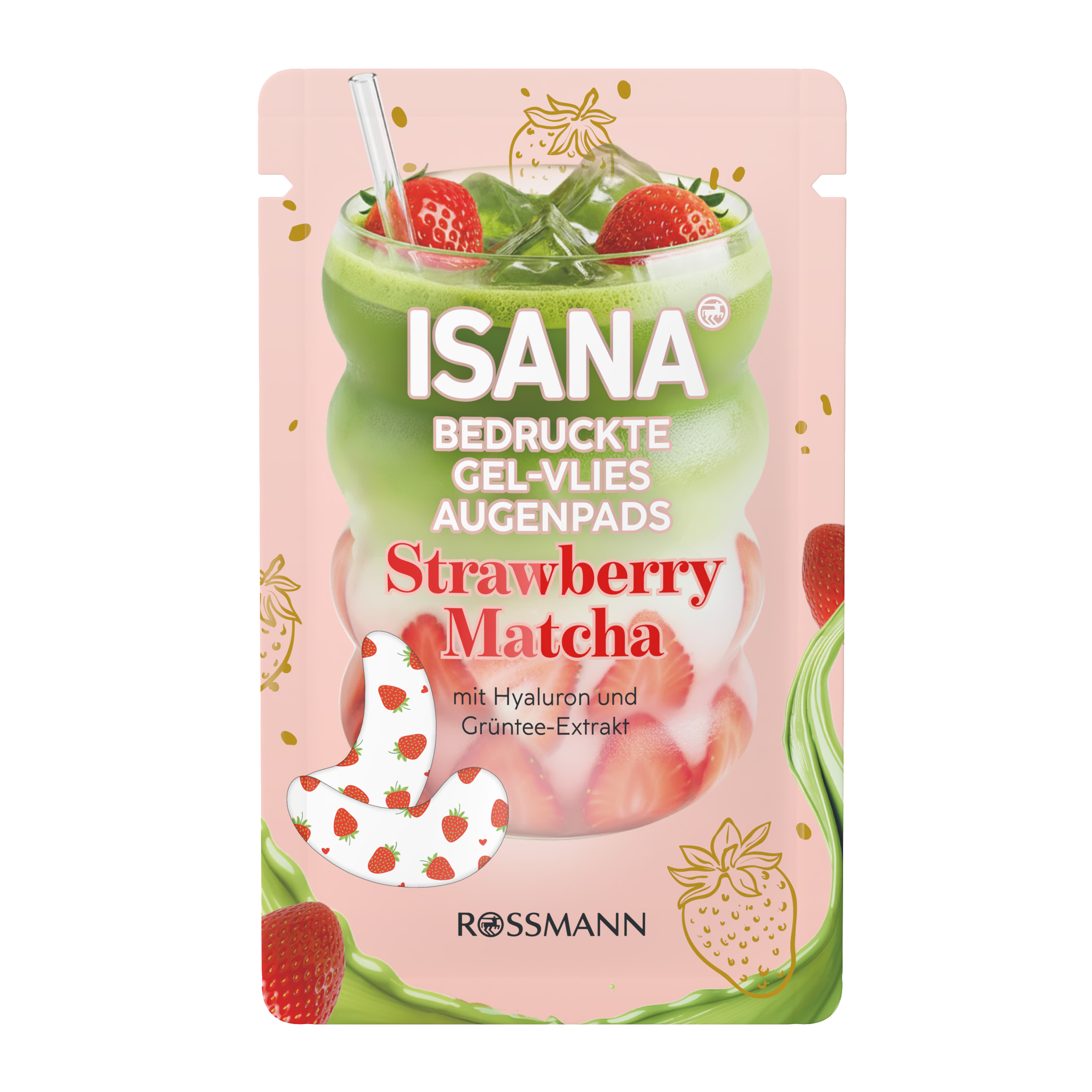 Polštářky pod oči Strawberry Matcha