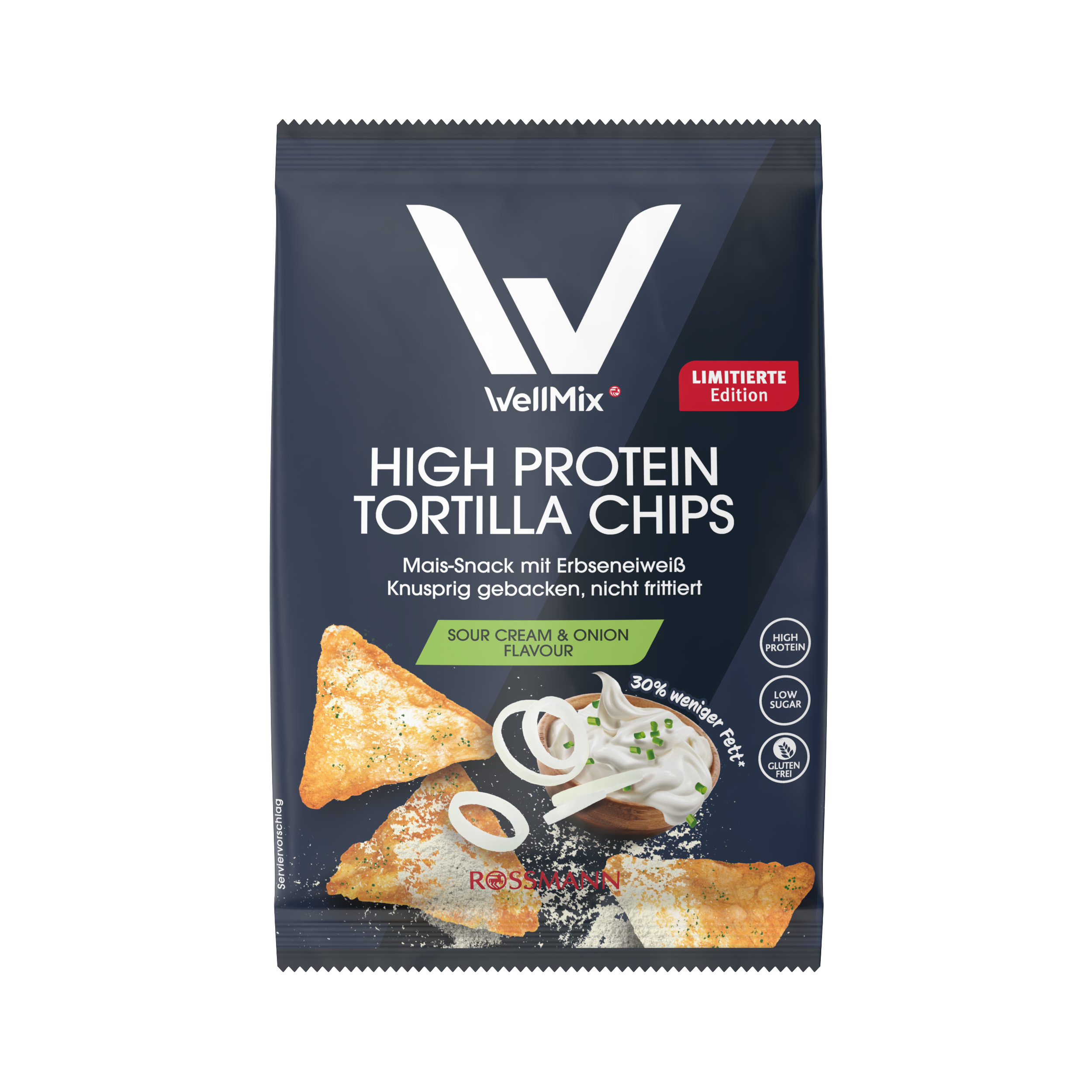 Tortilla chips High protein Smetana a jarní cibulka