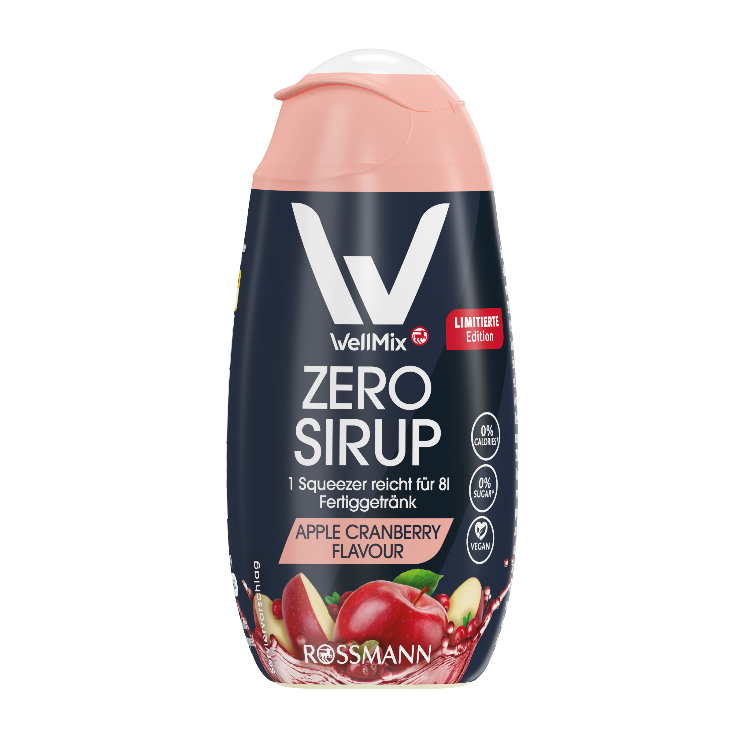 Sirup Zero Jablko a brusinka