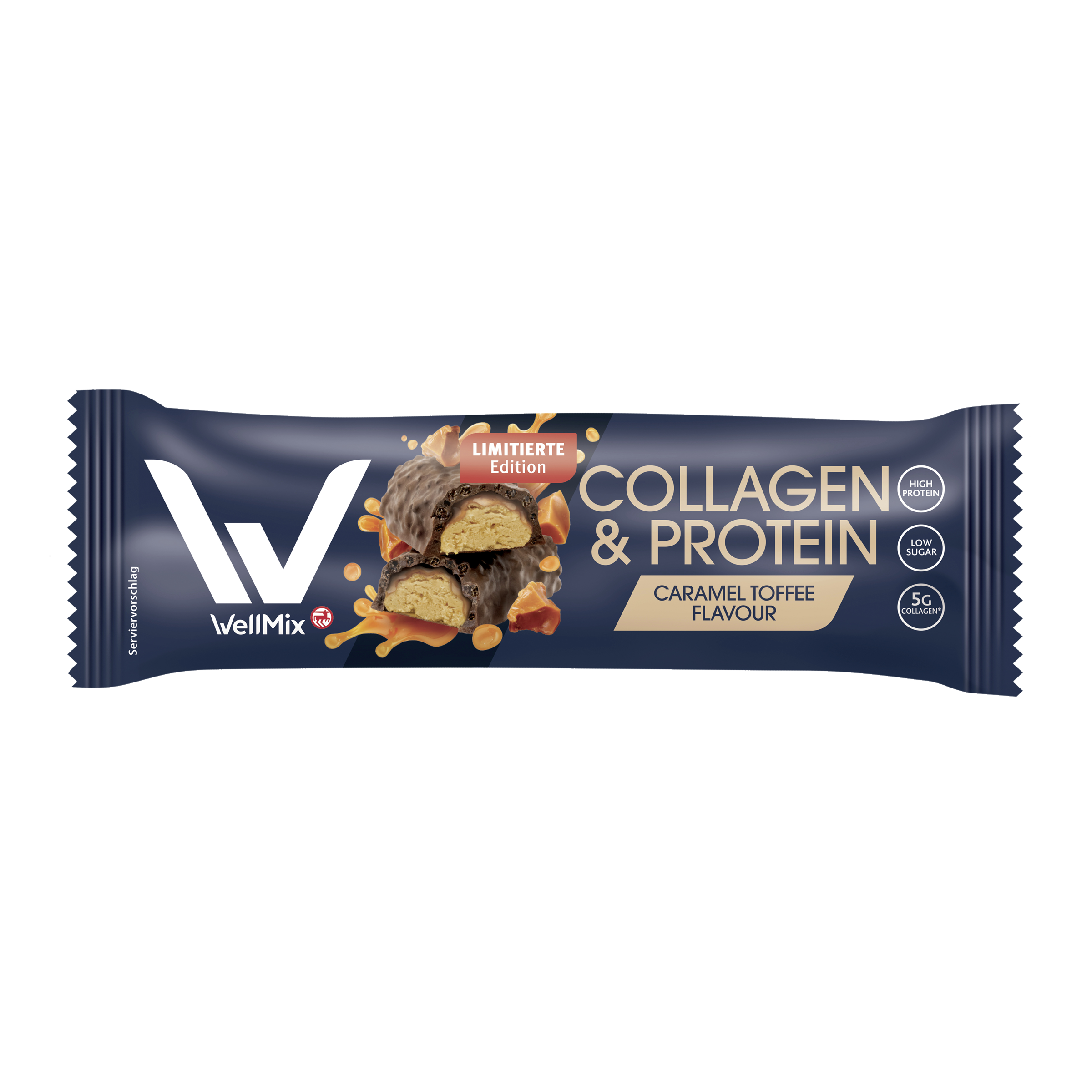 Proteinová tyčinka Collagen & Protein  Caramel toffee