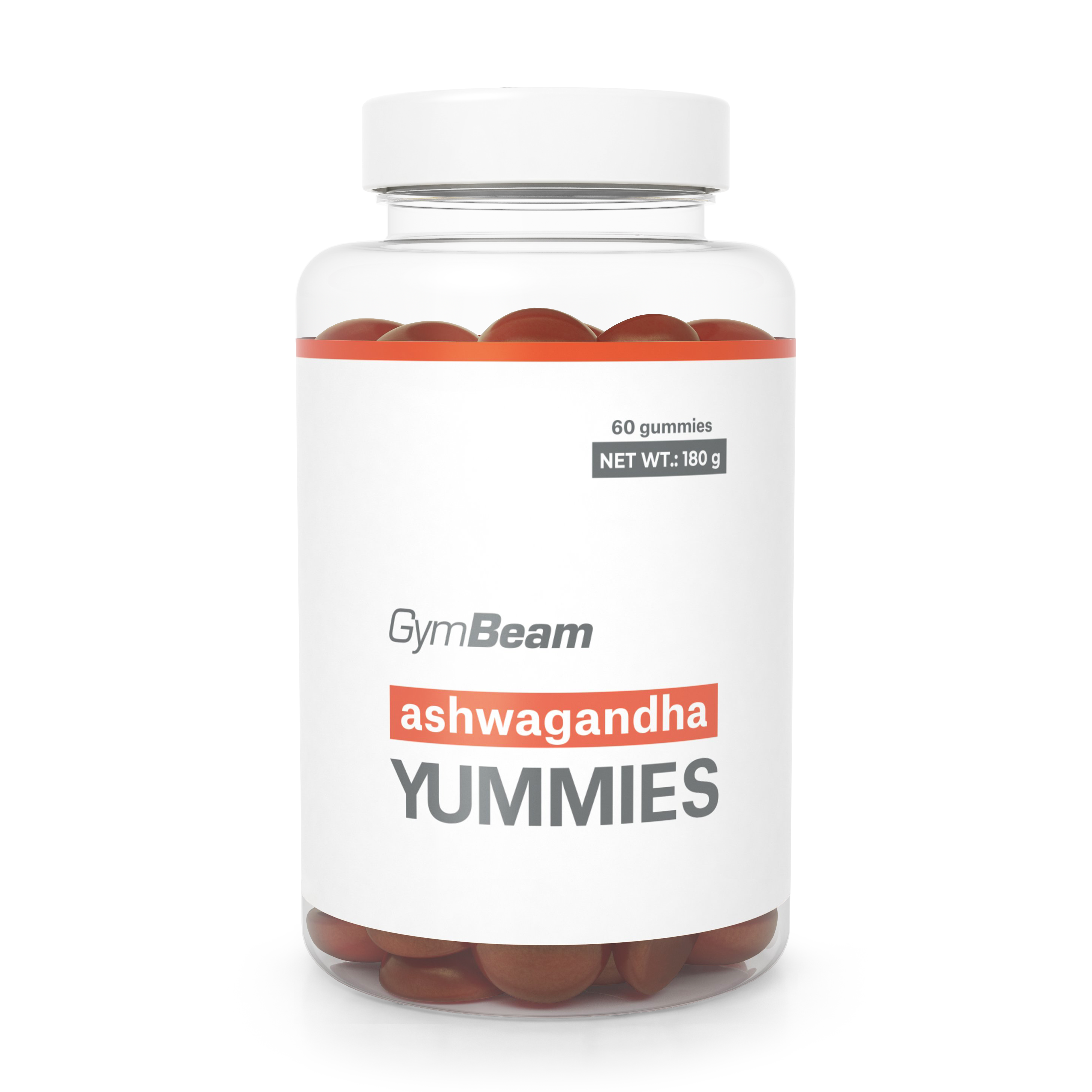 GymBeam Ashwagandha Yummies, doplněk stravy 60 ks