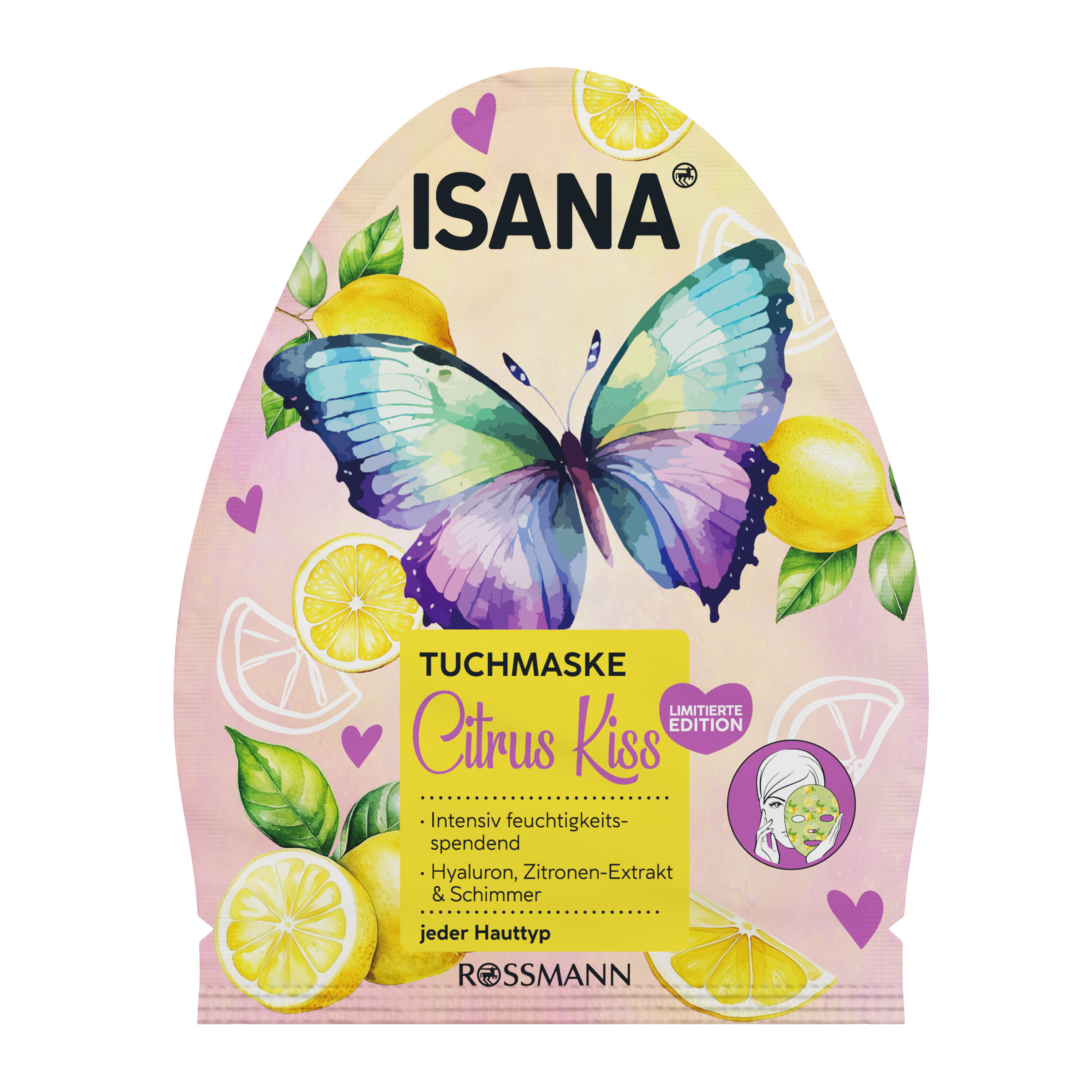 Pleťová maska Citrus Kiss