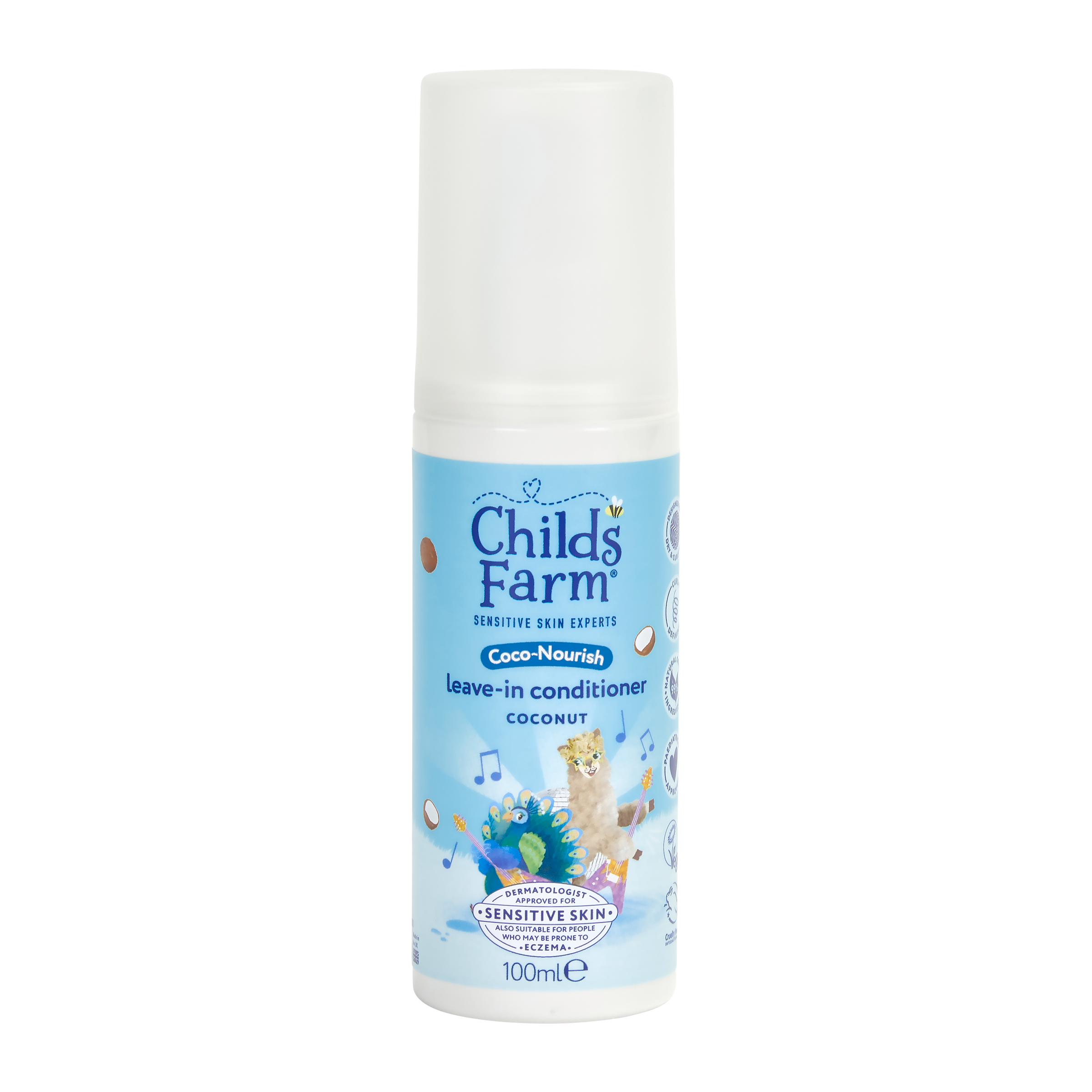 Childs Farm Bezoplachový kondicionér pro suché kudrnaté vlasy Coco-Nourish 100 ml