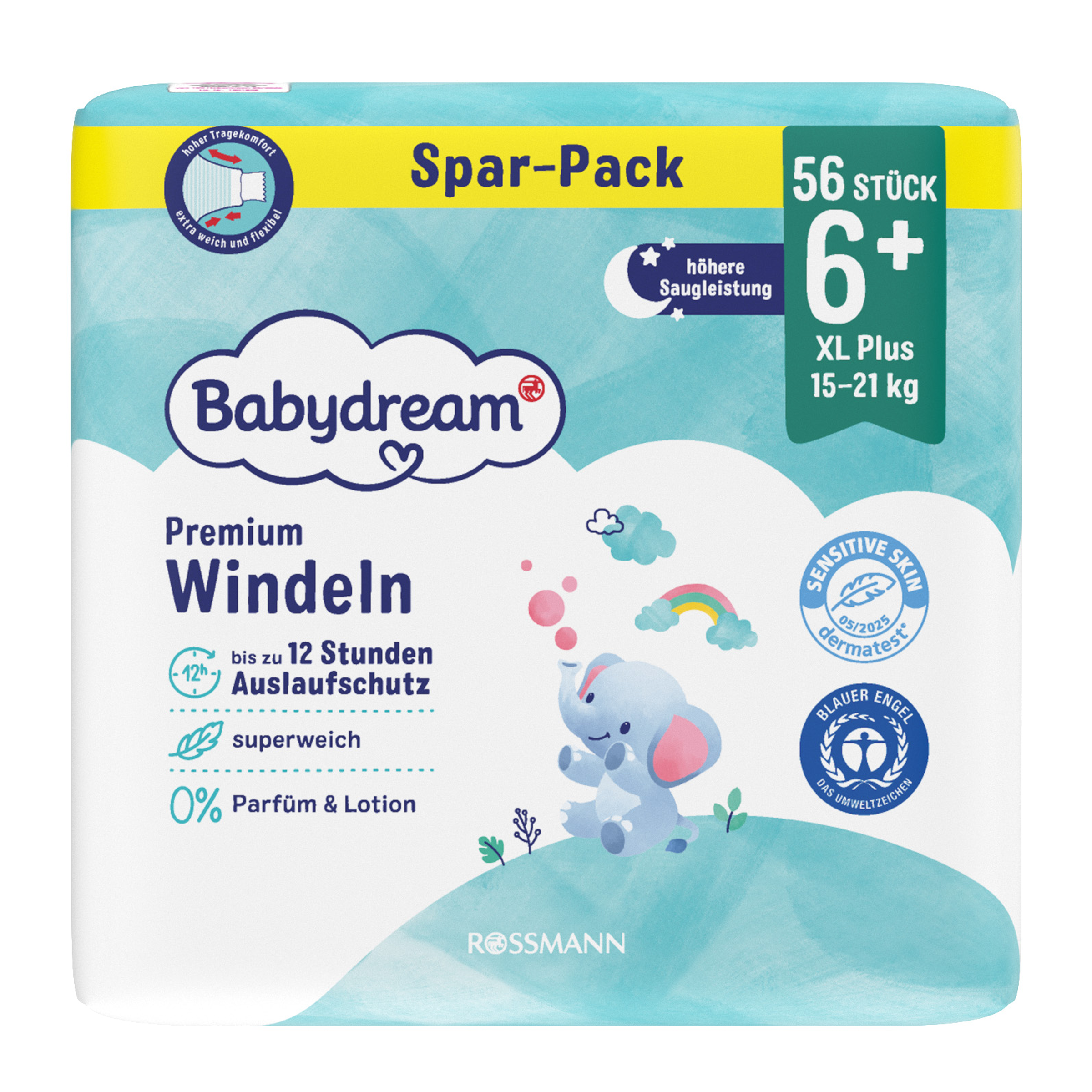 Pleny Premium, 15–21 kg, vel. 6+, XL+  56 ks