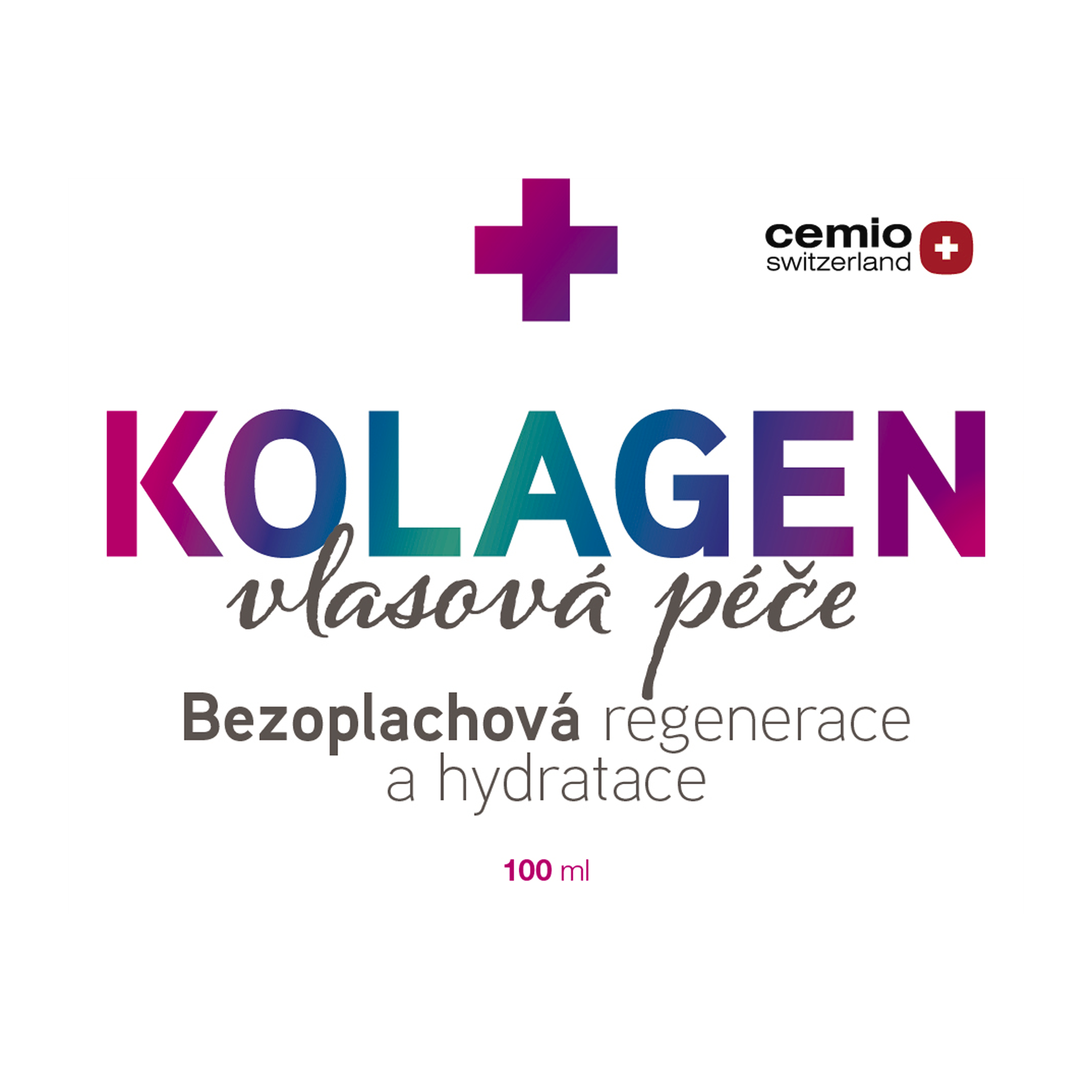 Bezoplachová vlasová péče Kolagen