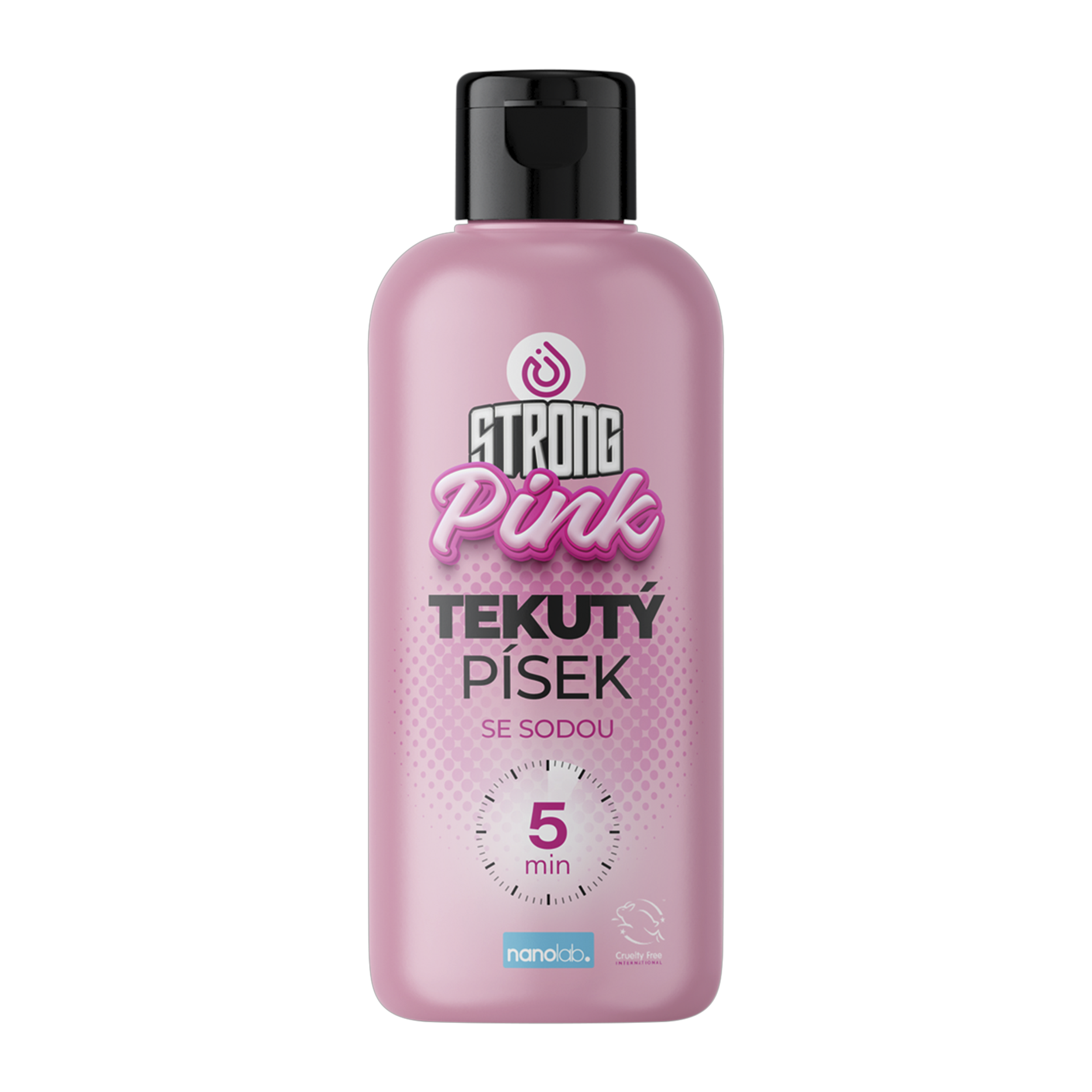 Tekutý písek se sodou Strong Pink