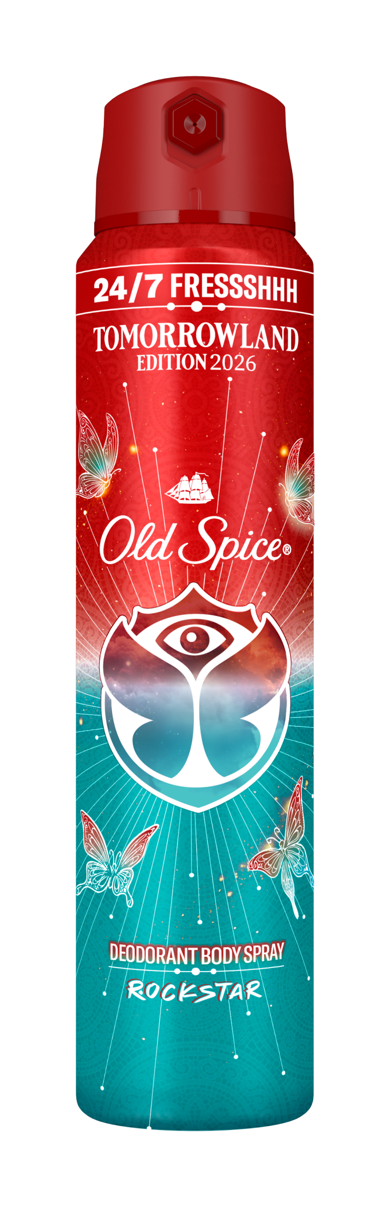 Old Spice Deodorant sprej pro muže Rockstar 250 ml