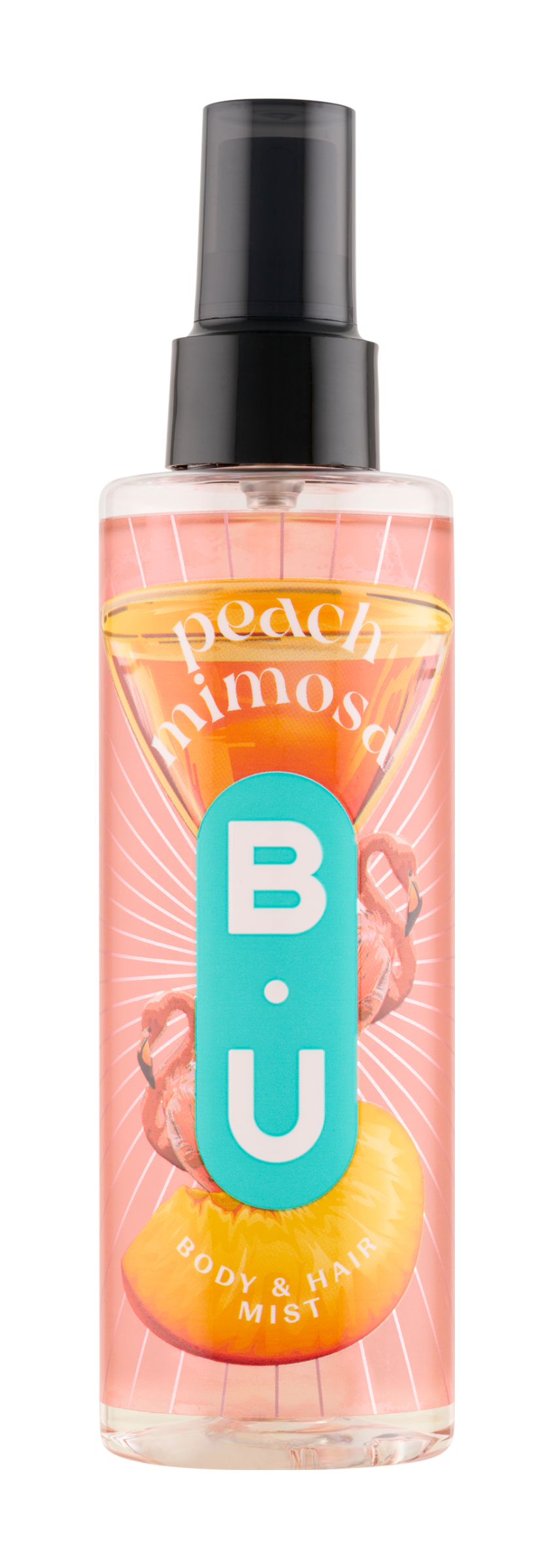 B.U. Parfémovaná mlha na tělo a vlasy Peach Mimosa 200 ml