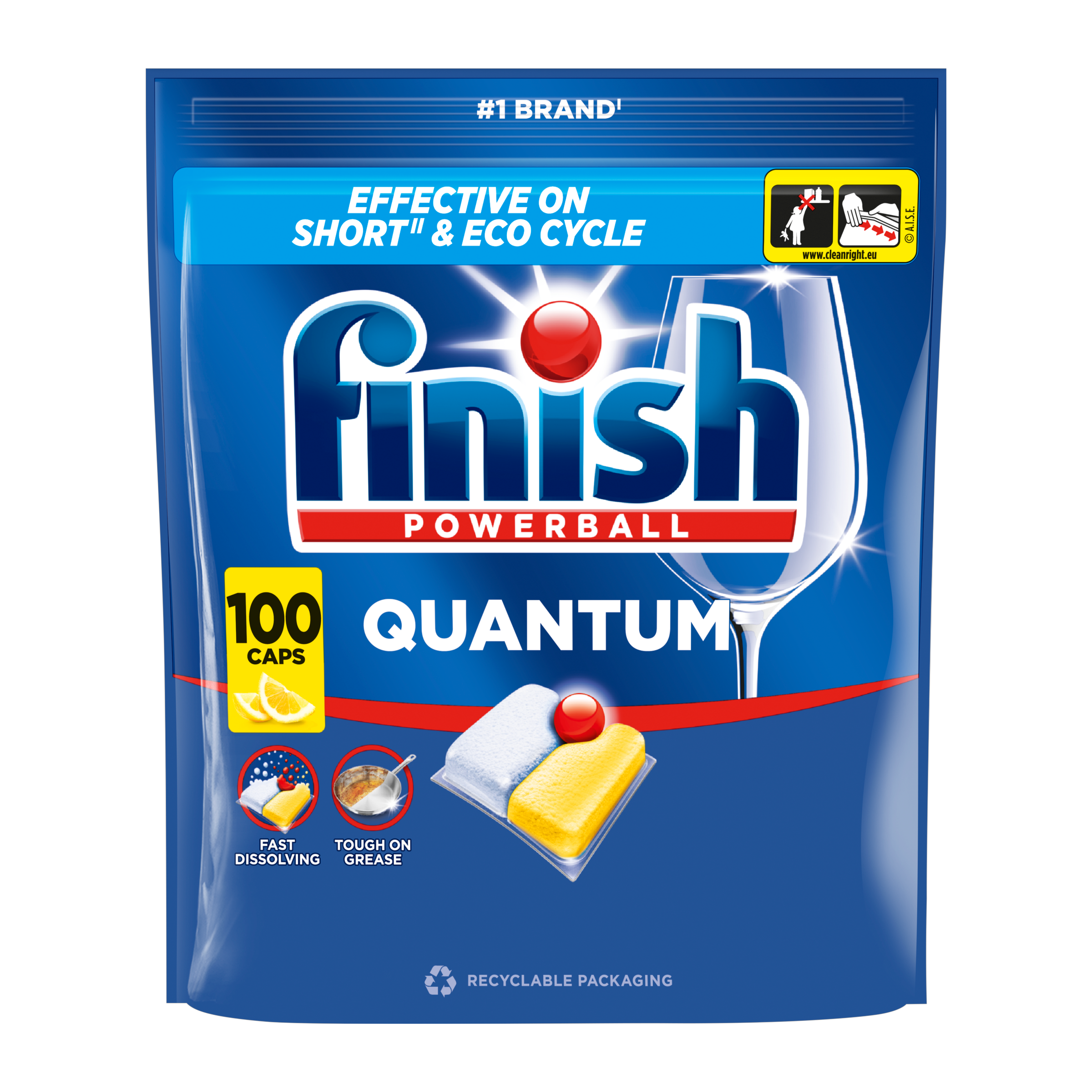 Tablety do myčky Quantum Lemon 100 ks