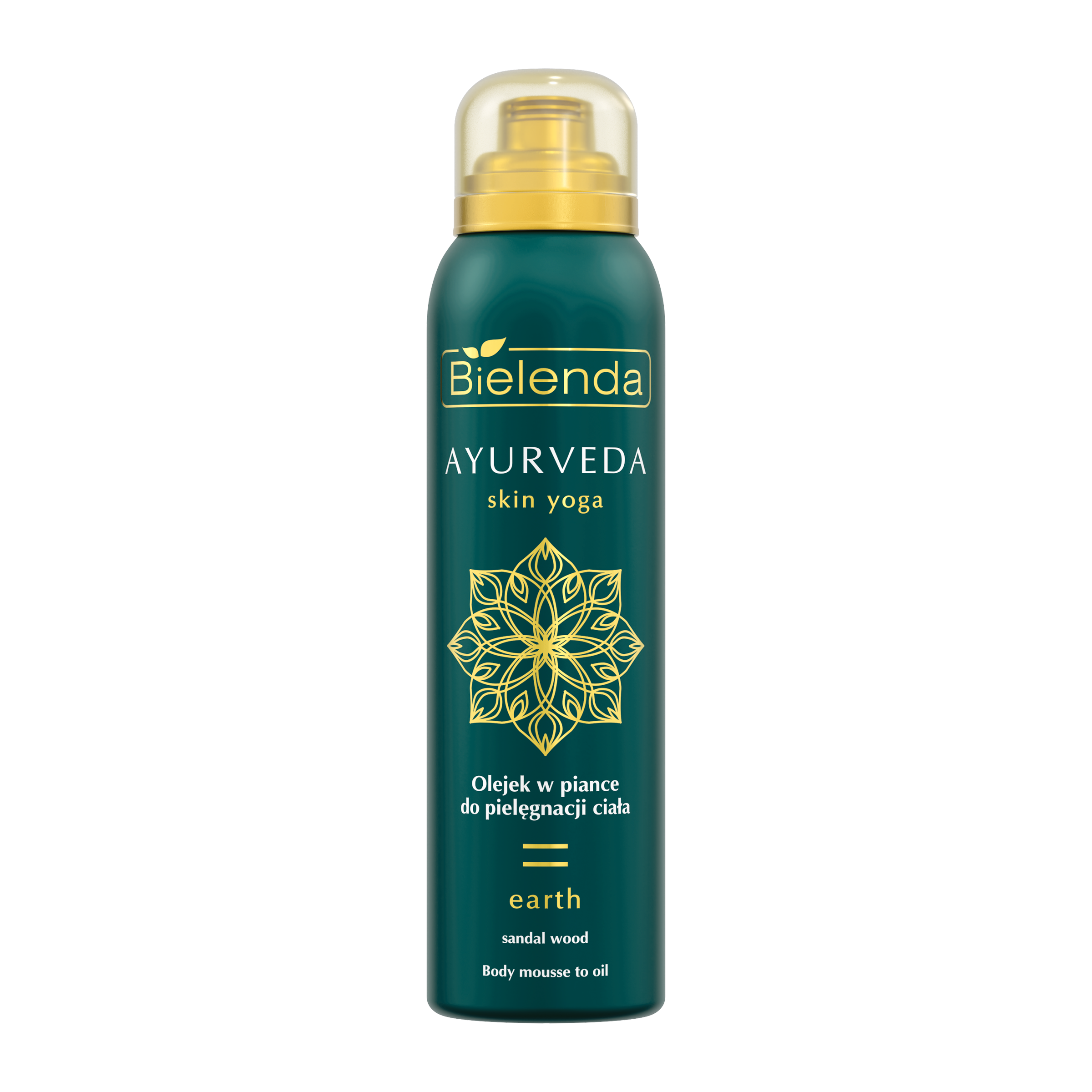 Tělový olej ve formě pěny Ayurveda Skin Yoga Cedr a skořice