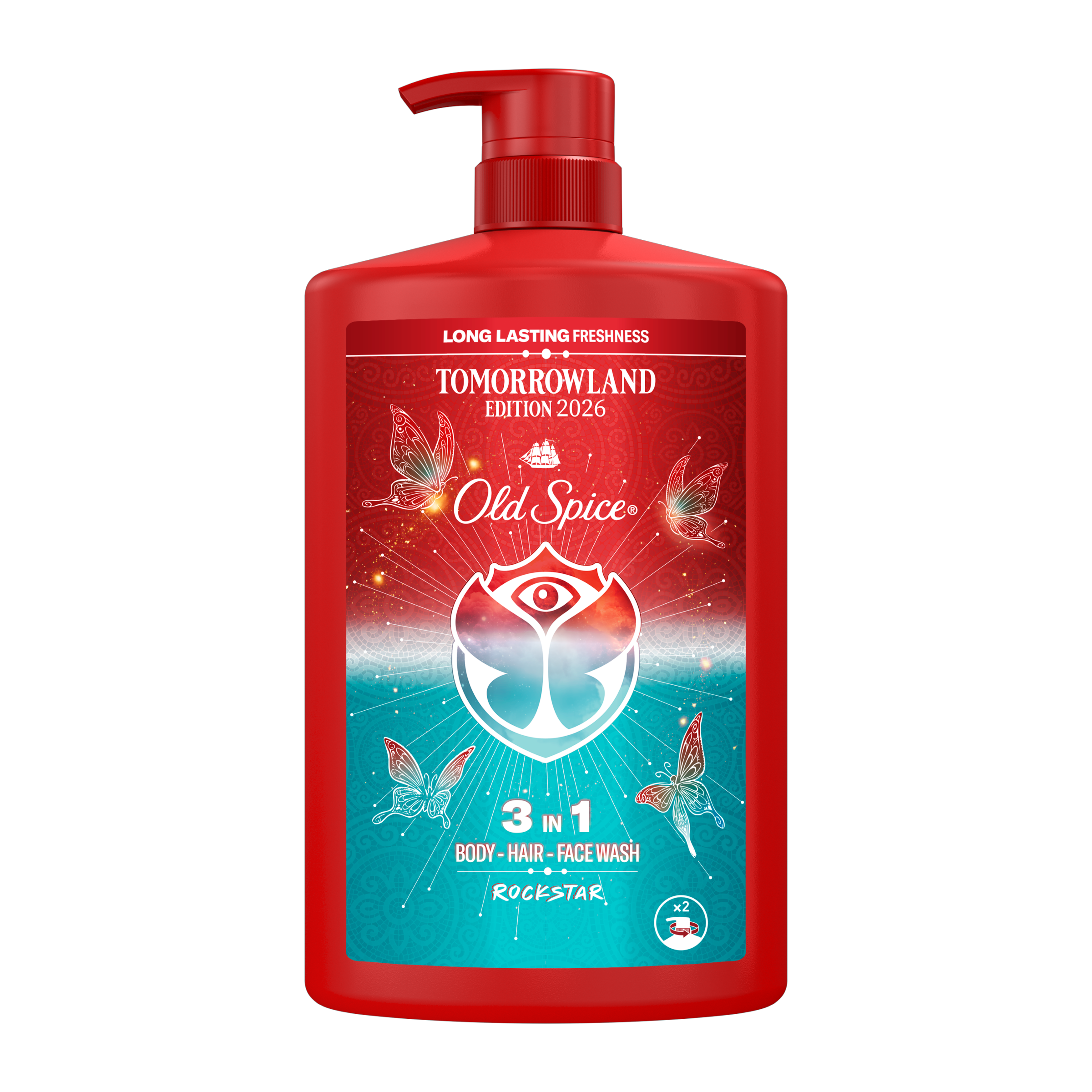 Sprchový gel a šampon pro muže 3v1 Tomorrowland
