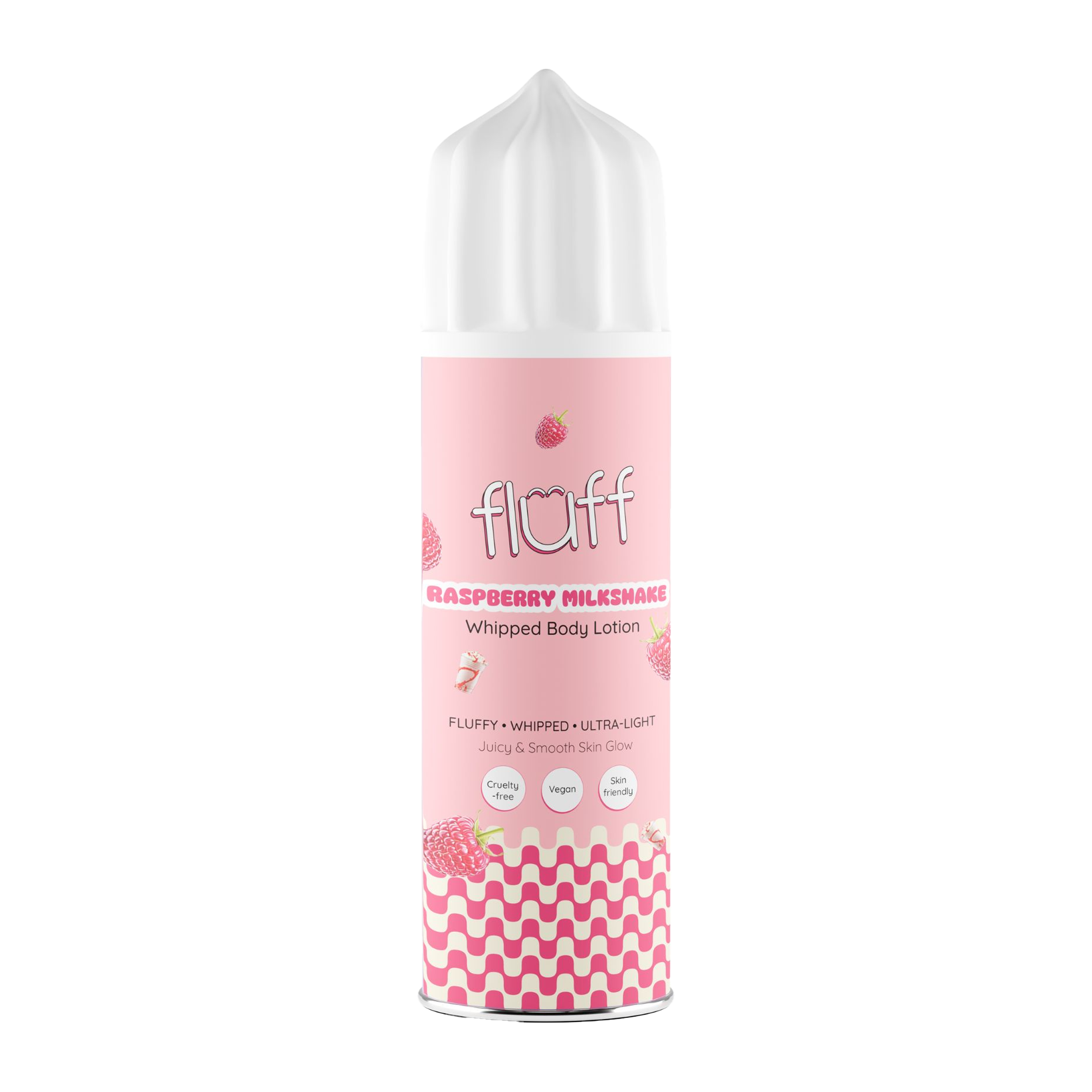 Tělová pěna Raspberry Milkshake