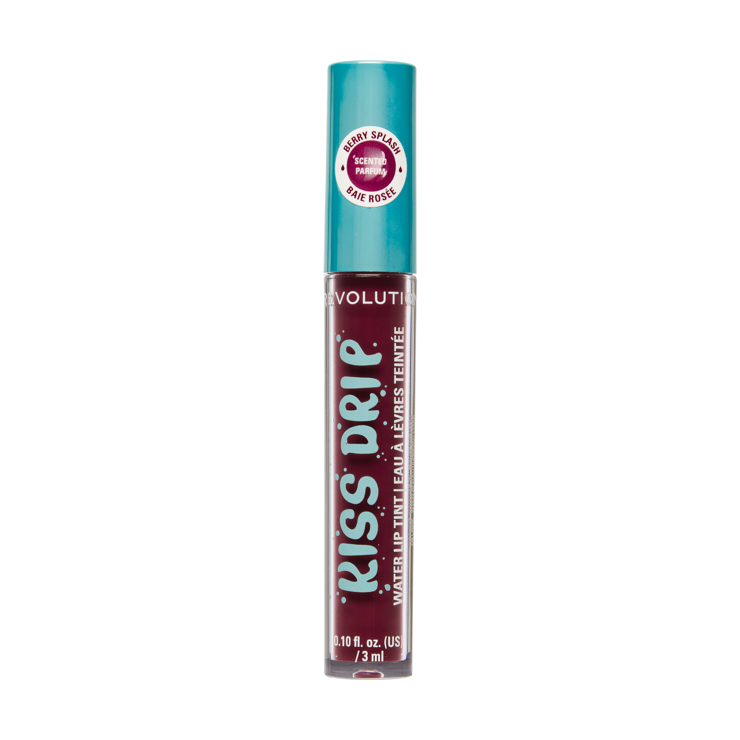 Lesk na rty Kiss Drip Berry Splash