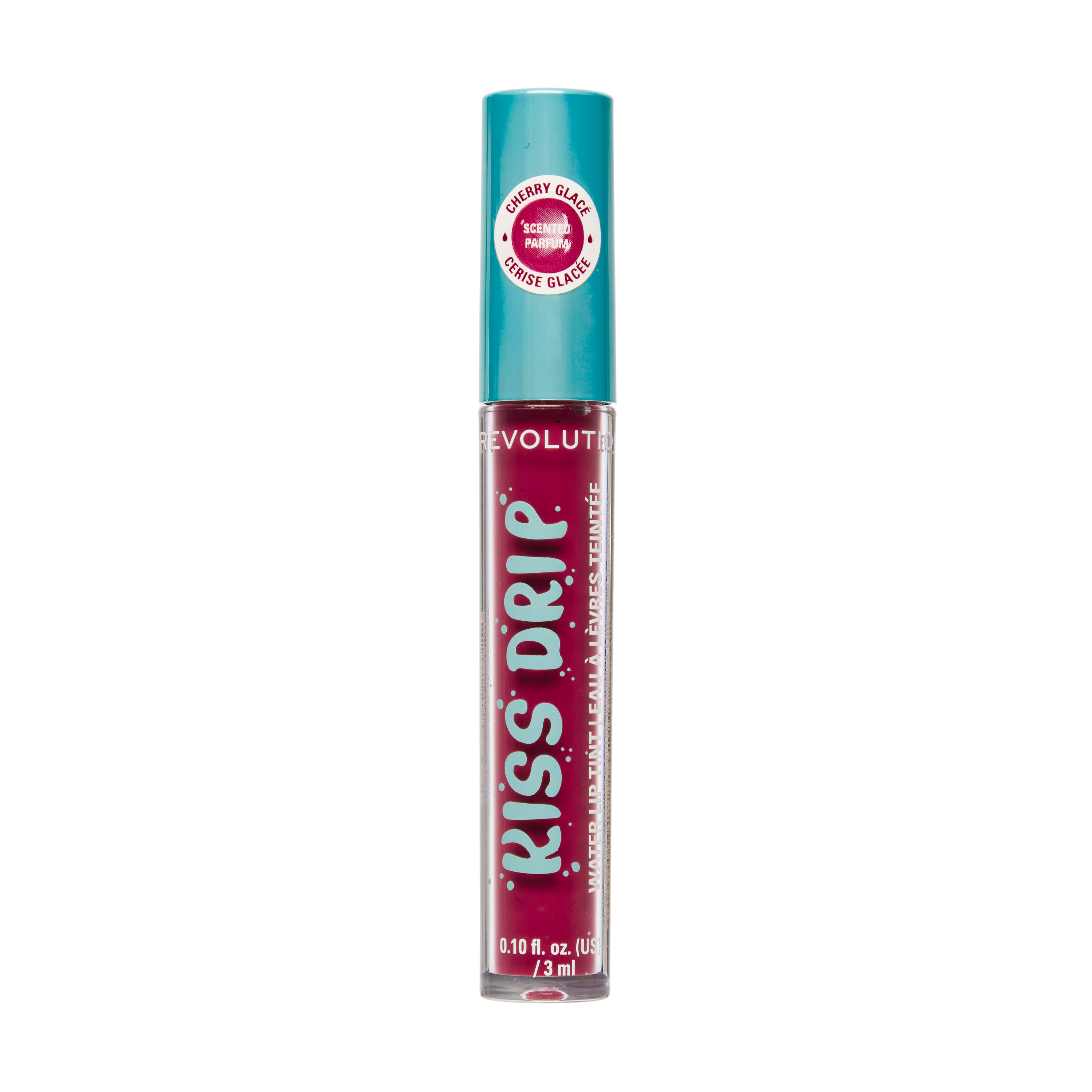 Lesk na rty Kiss Drip Cherry Glace