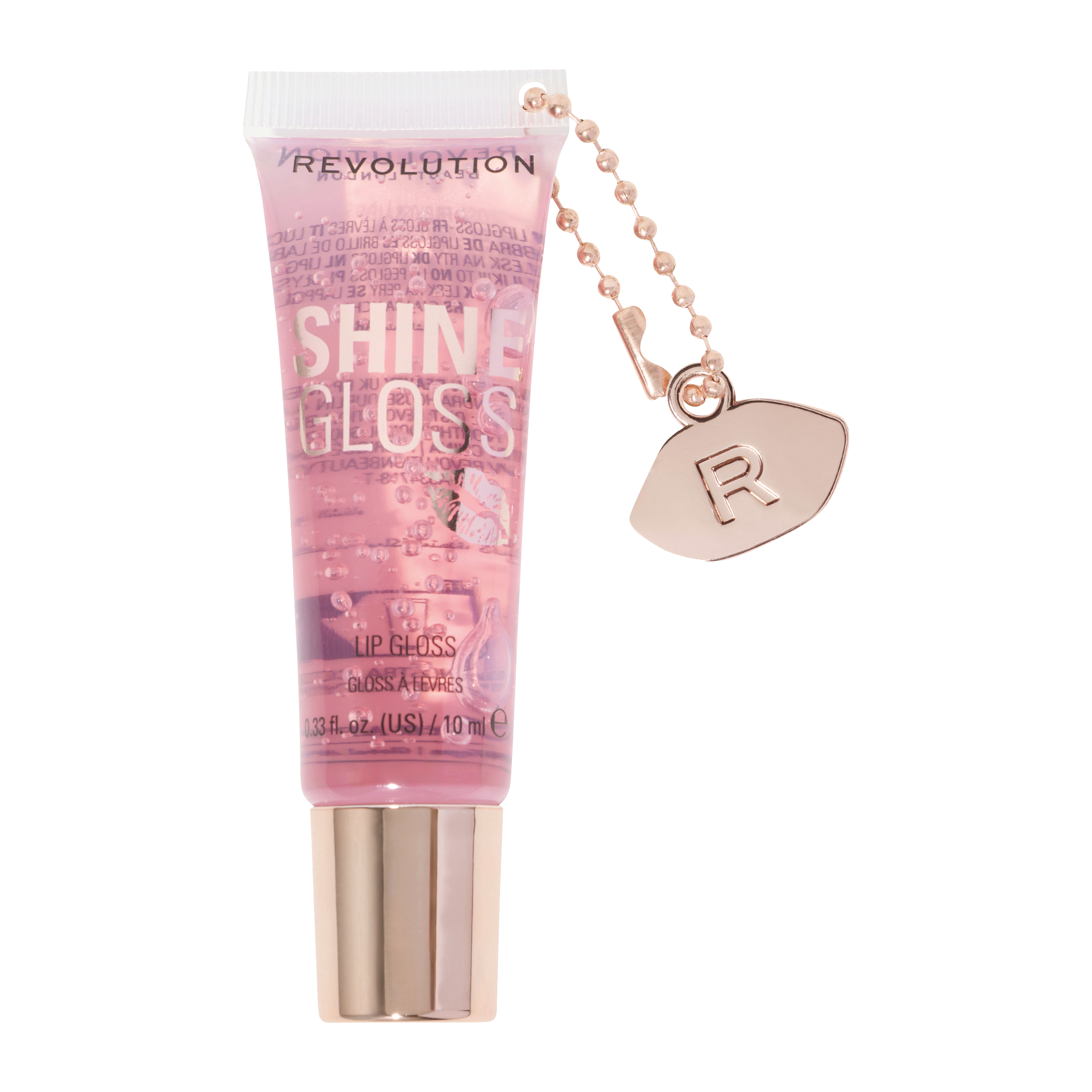 Makeup Revolution Lesk na rty Shine Gloss Pink Marshmallow