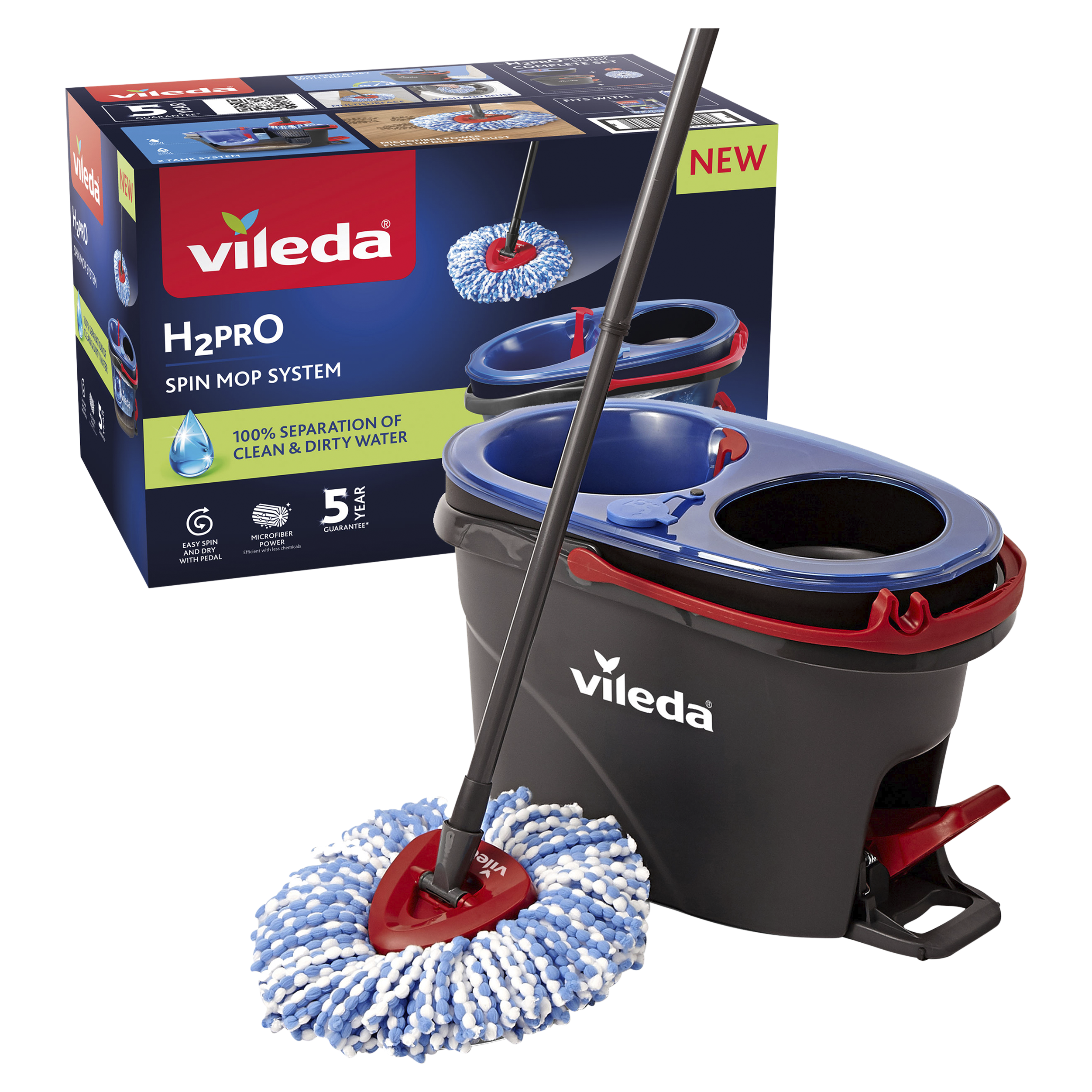 Vileda Třásňový rotační mop H2PrO