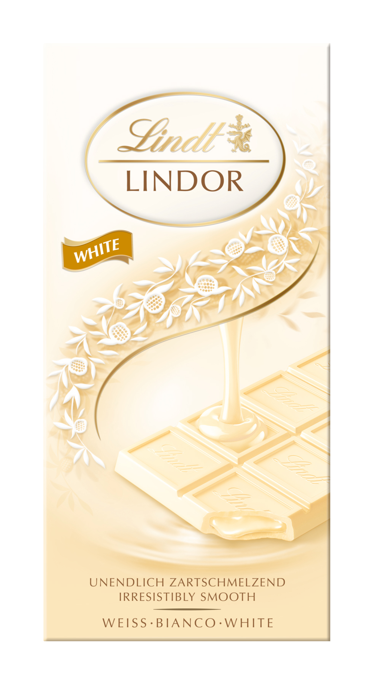 Bílá čokoláda s jemnou náplní Lindt