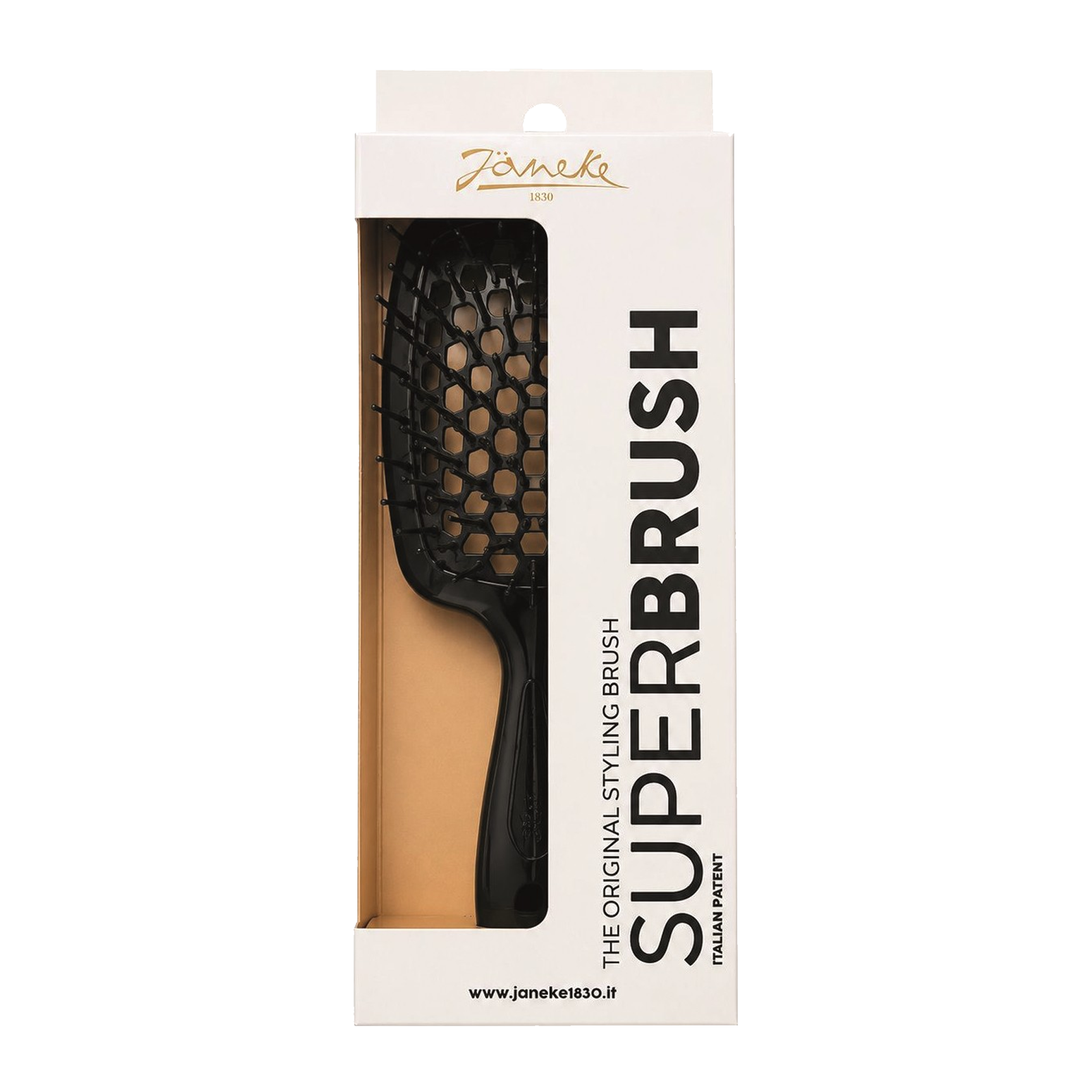 Jäneke Kartáč na vlasy SuperBrush Černý