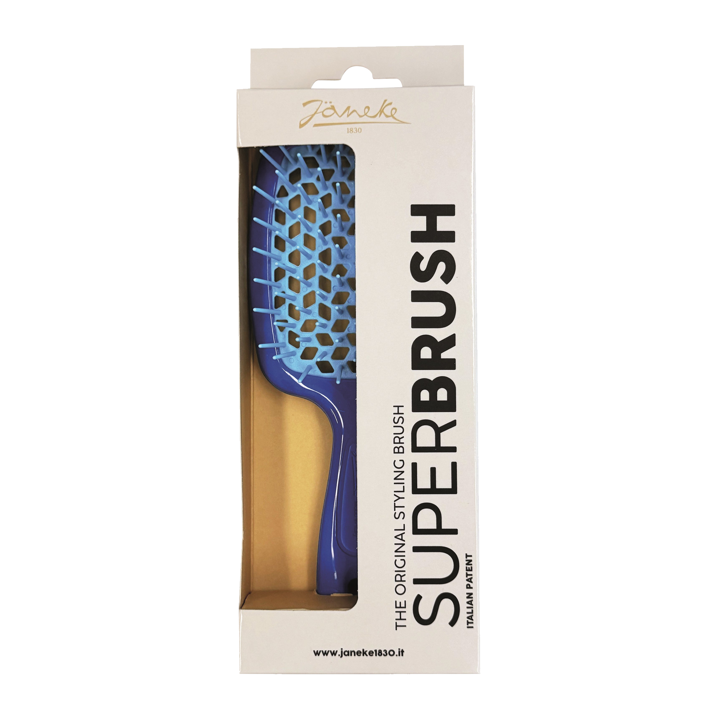 Jäneke Kartáč na vlasy SuperBrush Modrý
