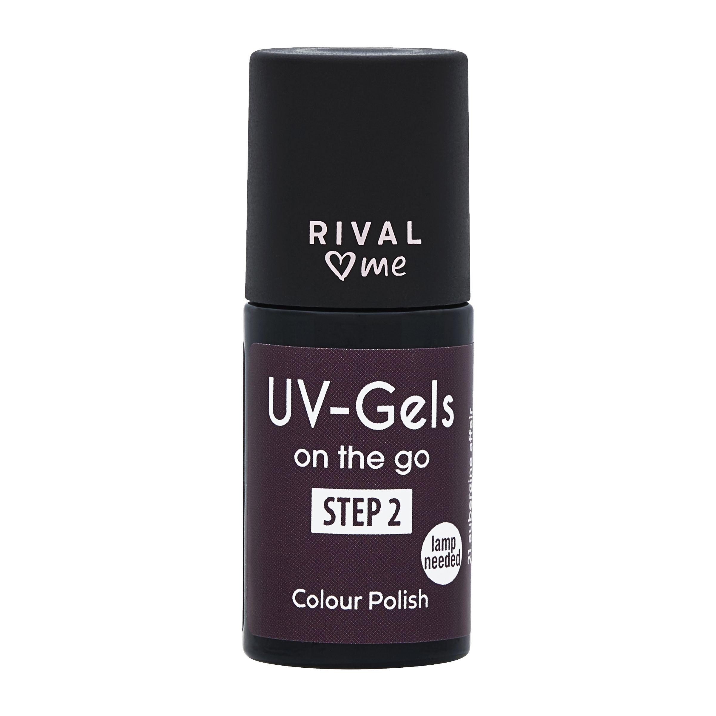 Lak na nehty UV gel 21 Aubergine affair