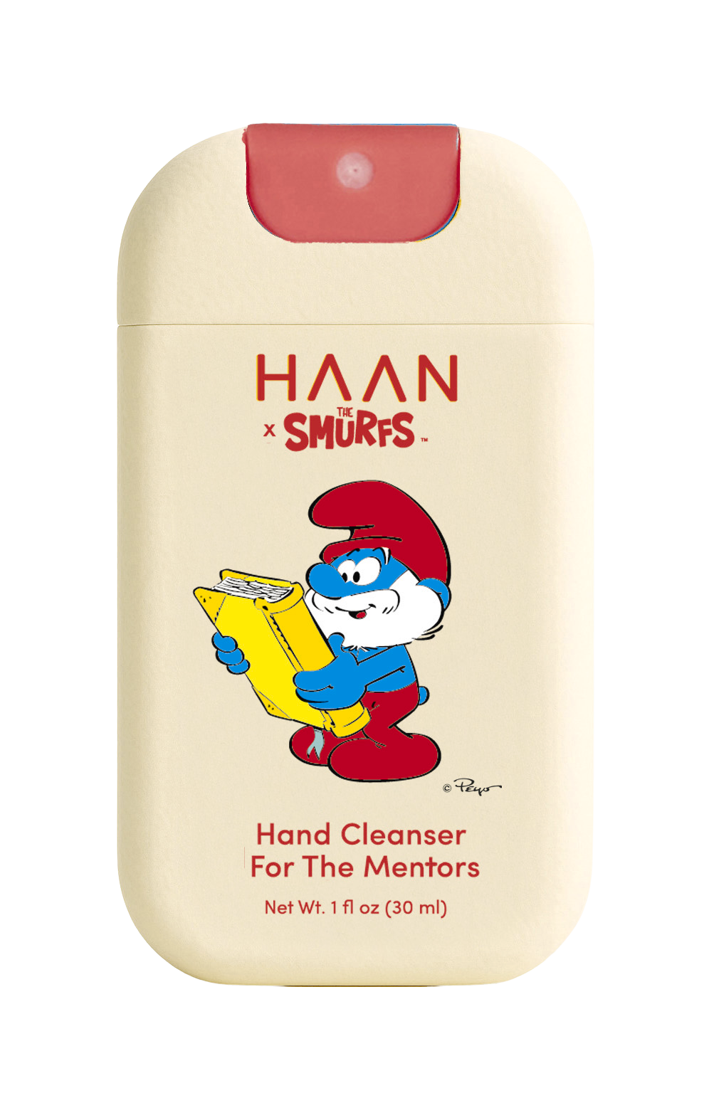 Čisticí sprej na ruce Papa Smurf