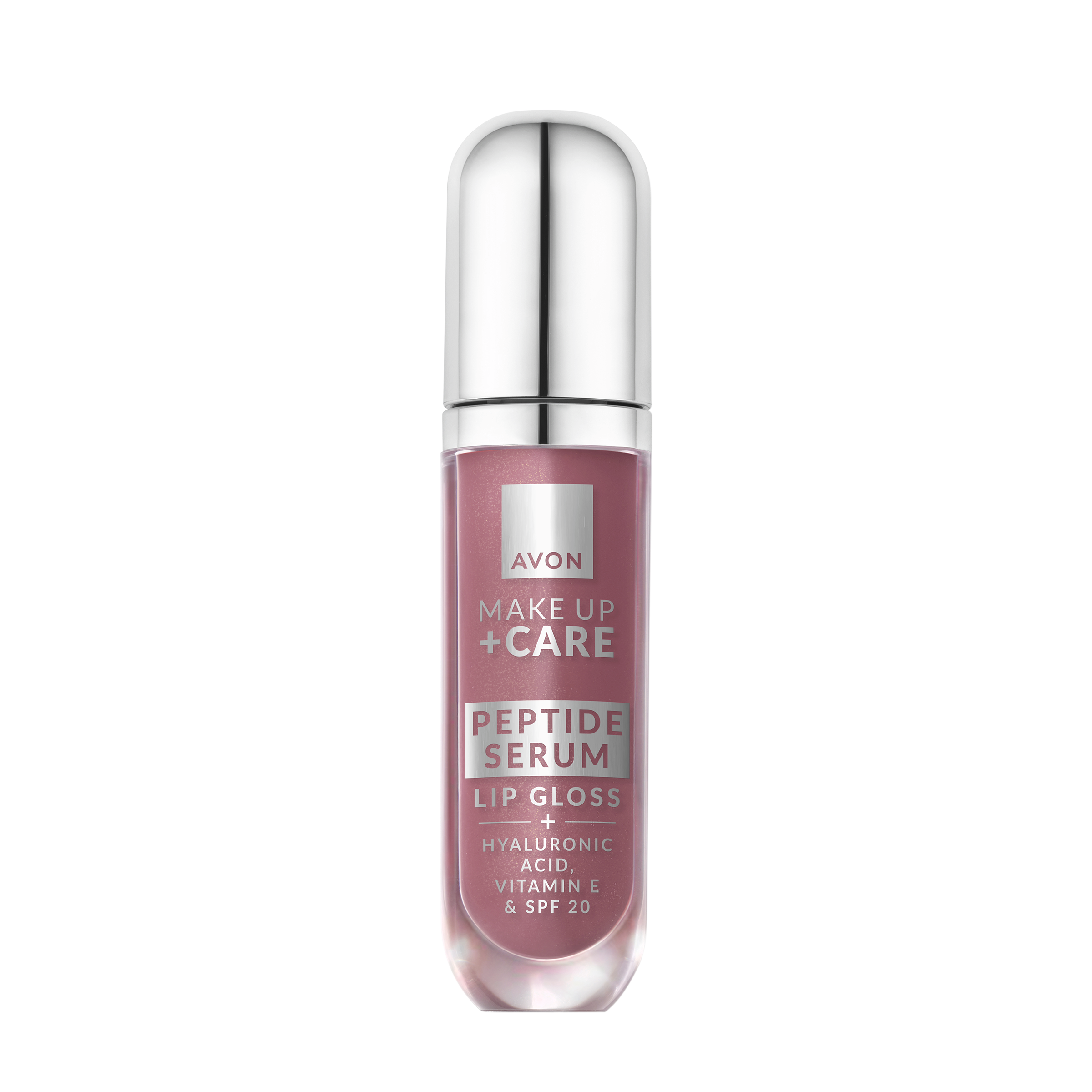 Pečující lesk na rty s peptidy Mauve Splash