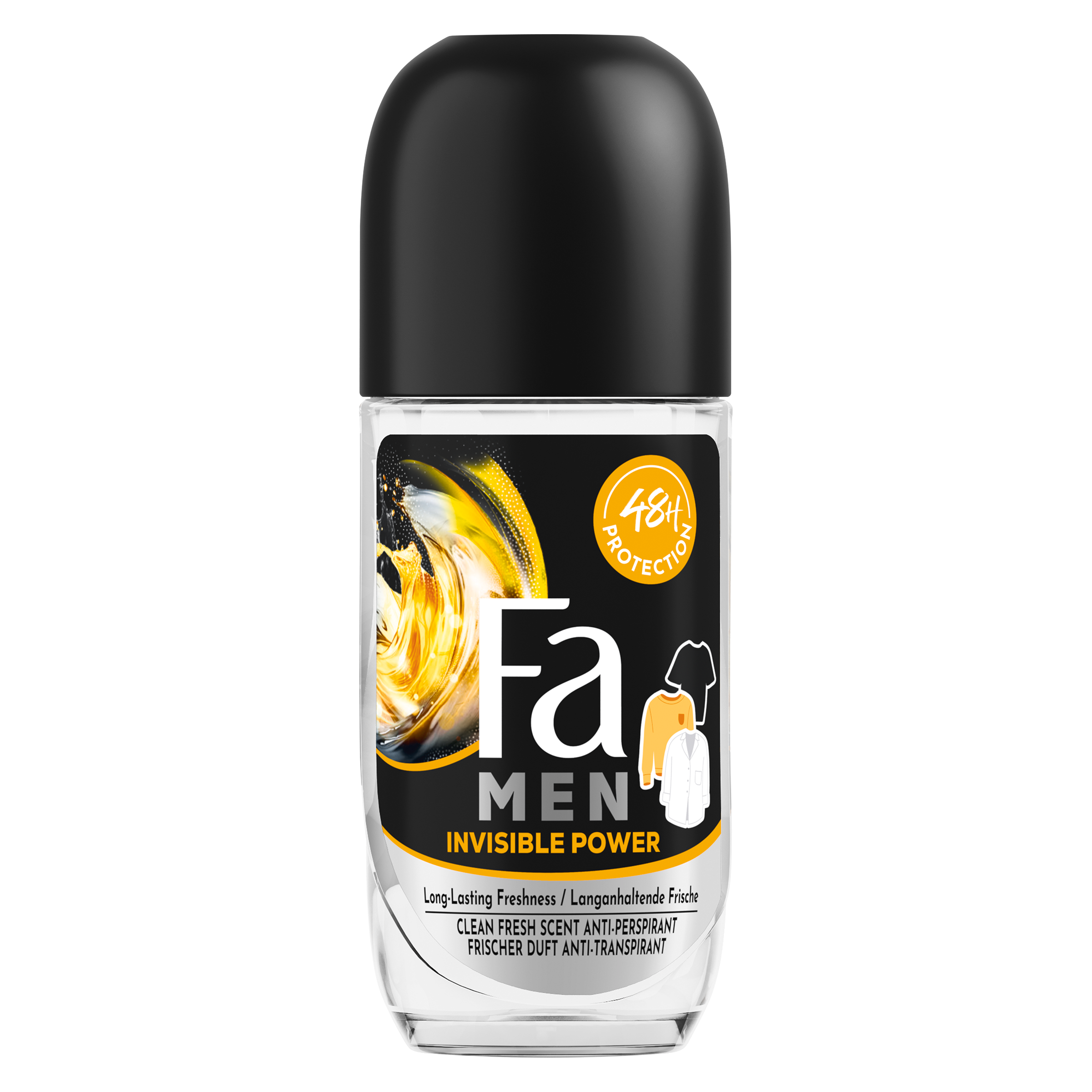 Antiperspirant roll-on Invisible Power