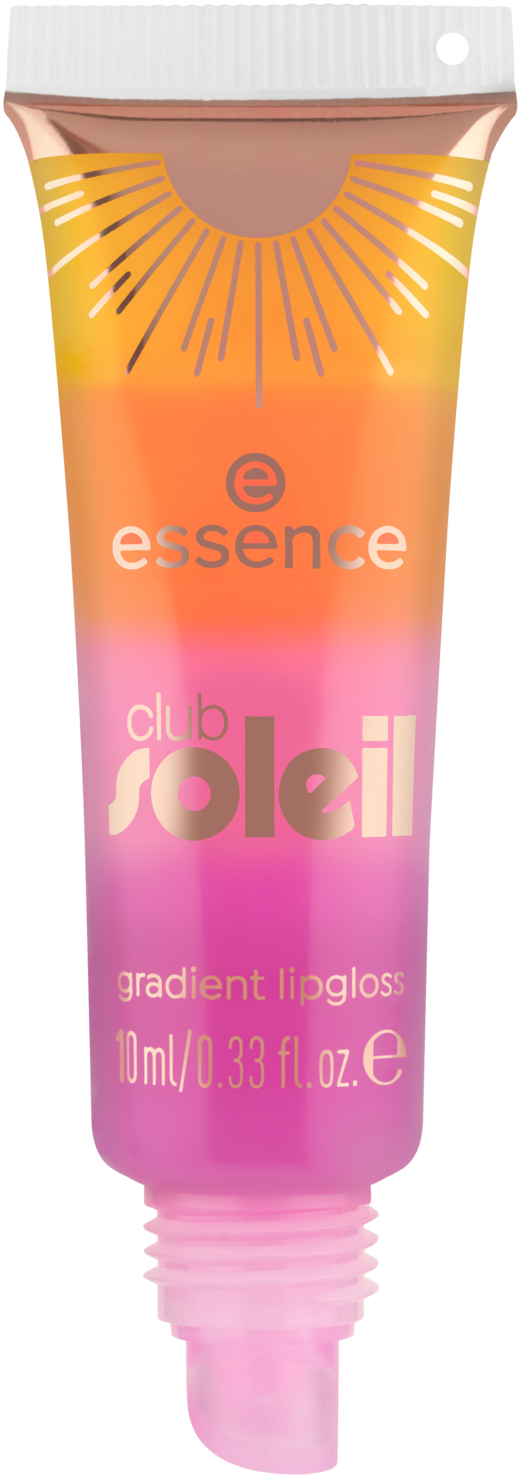 essence Lesk na rty Club Soleil 01 Heatwave Kiss