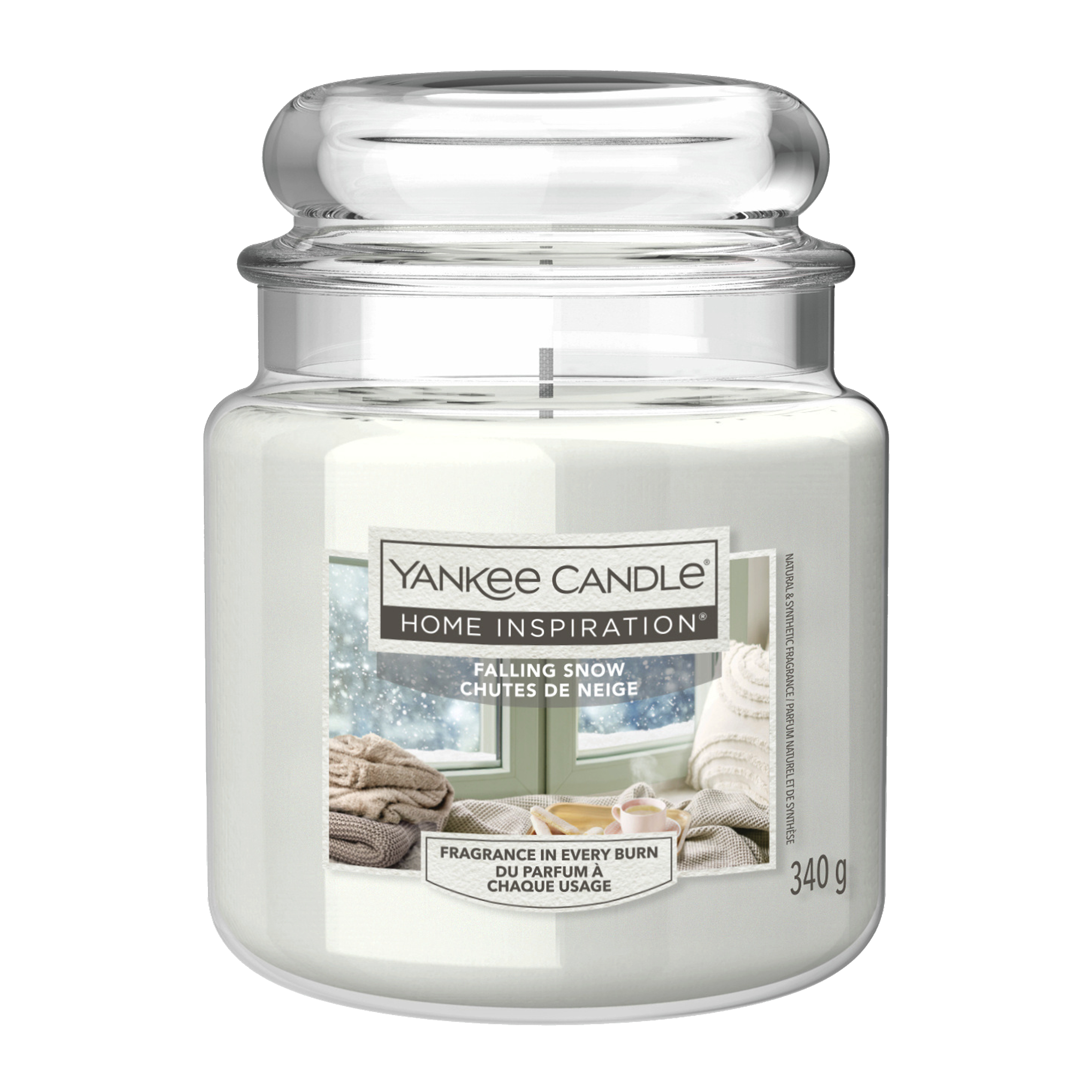 Yankee Candle Vonná svíčka 340 g Falling Snow