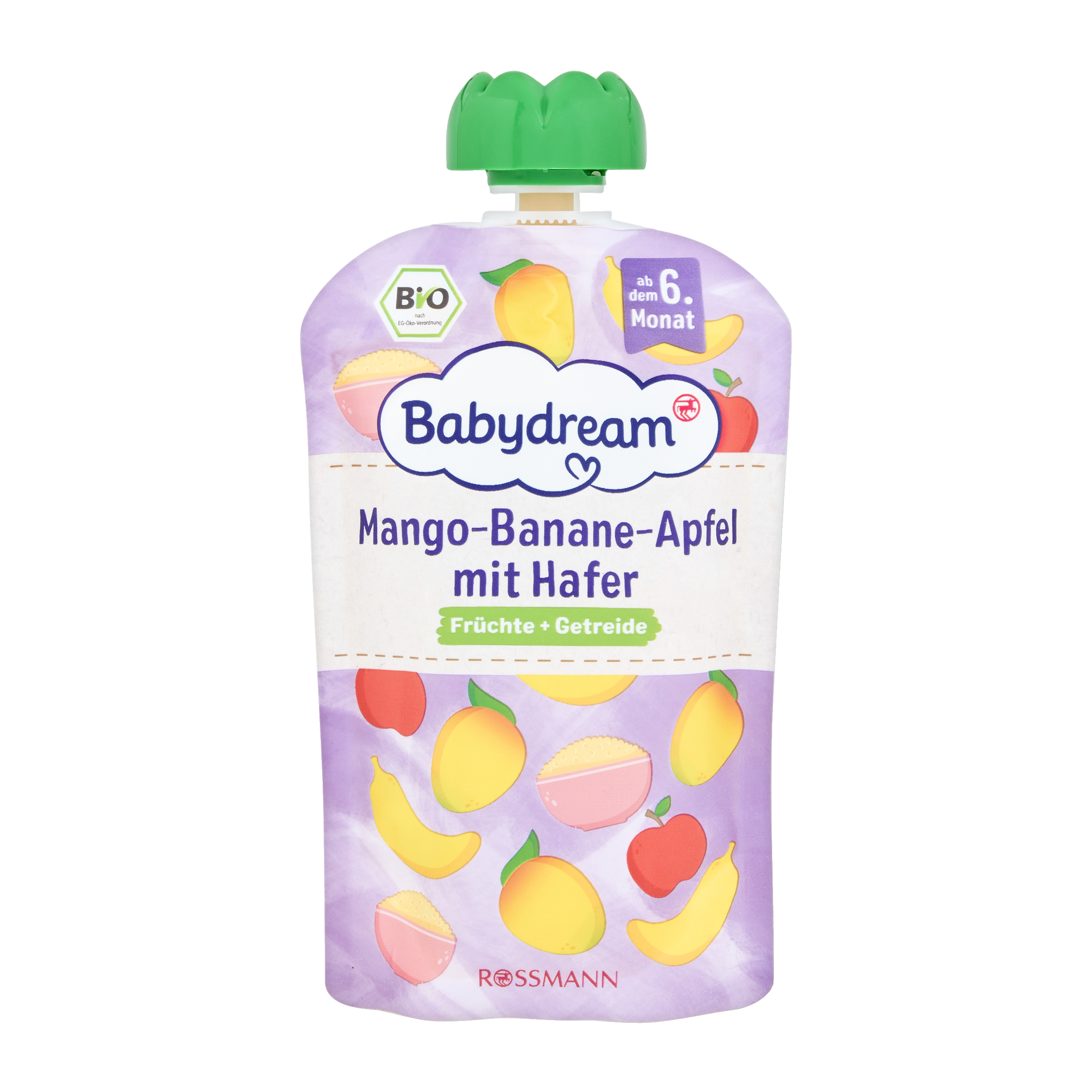 Ovocná kapsička Mango, banán a jablko