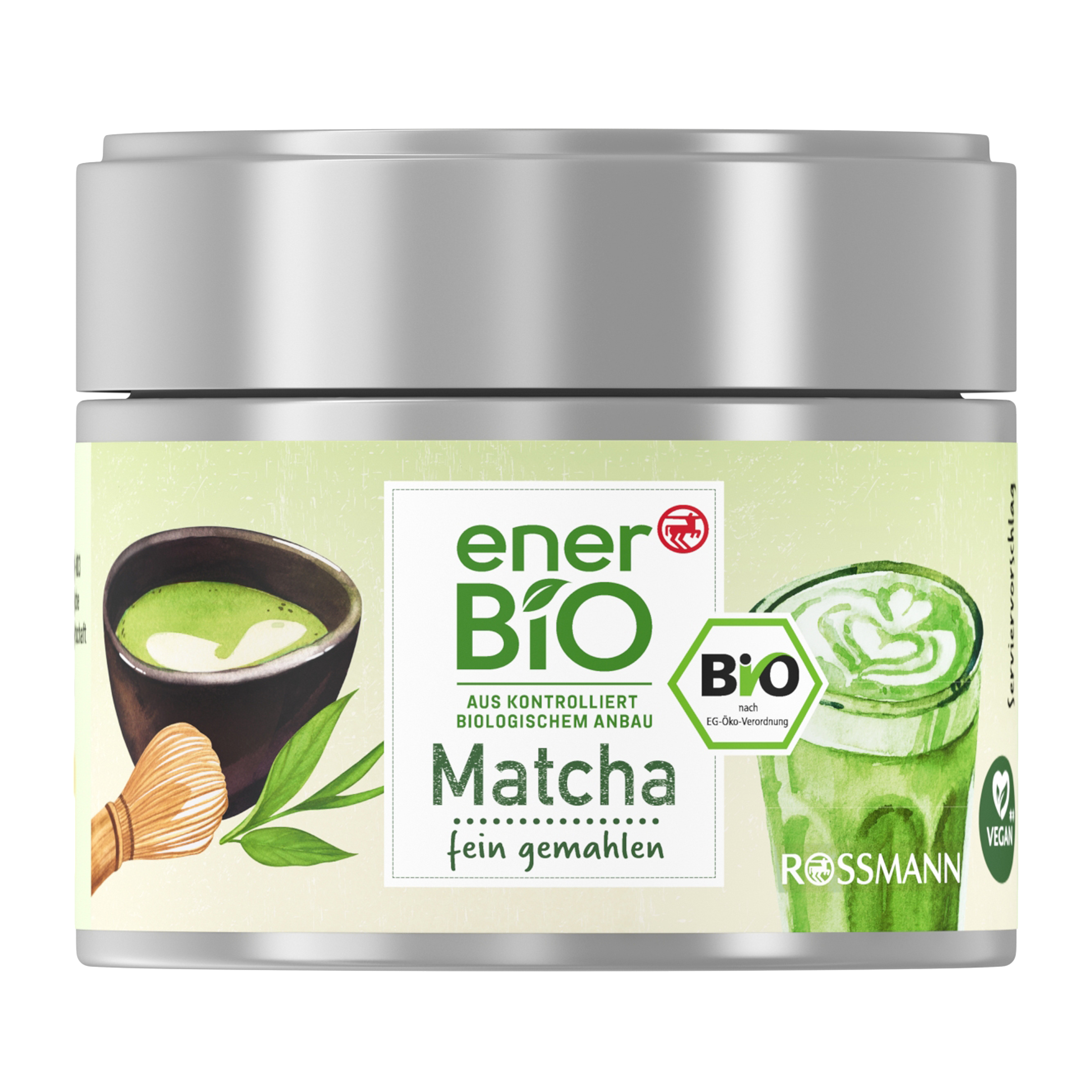 enerBiO Zelený čaj Matcha v prášku