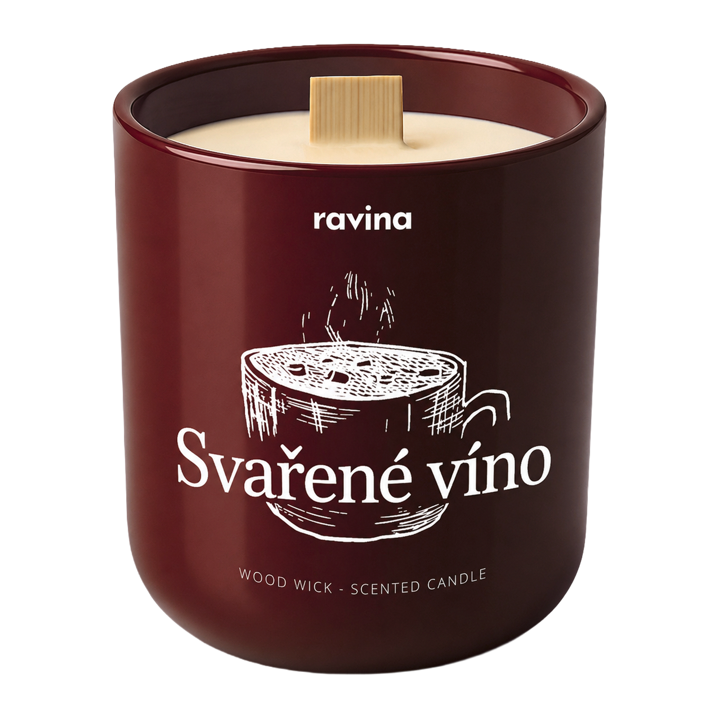 Sójová svíčka Svařené víno