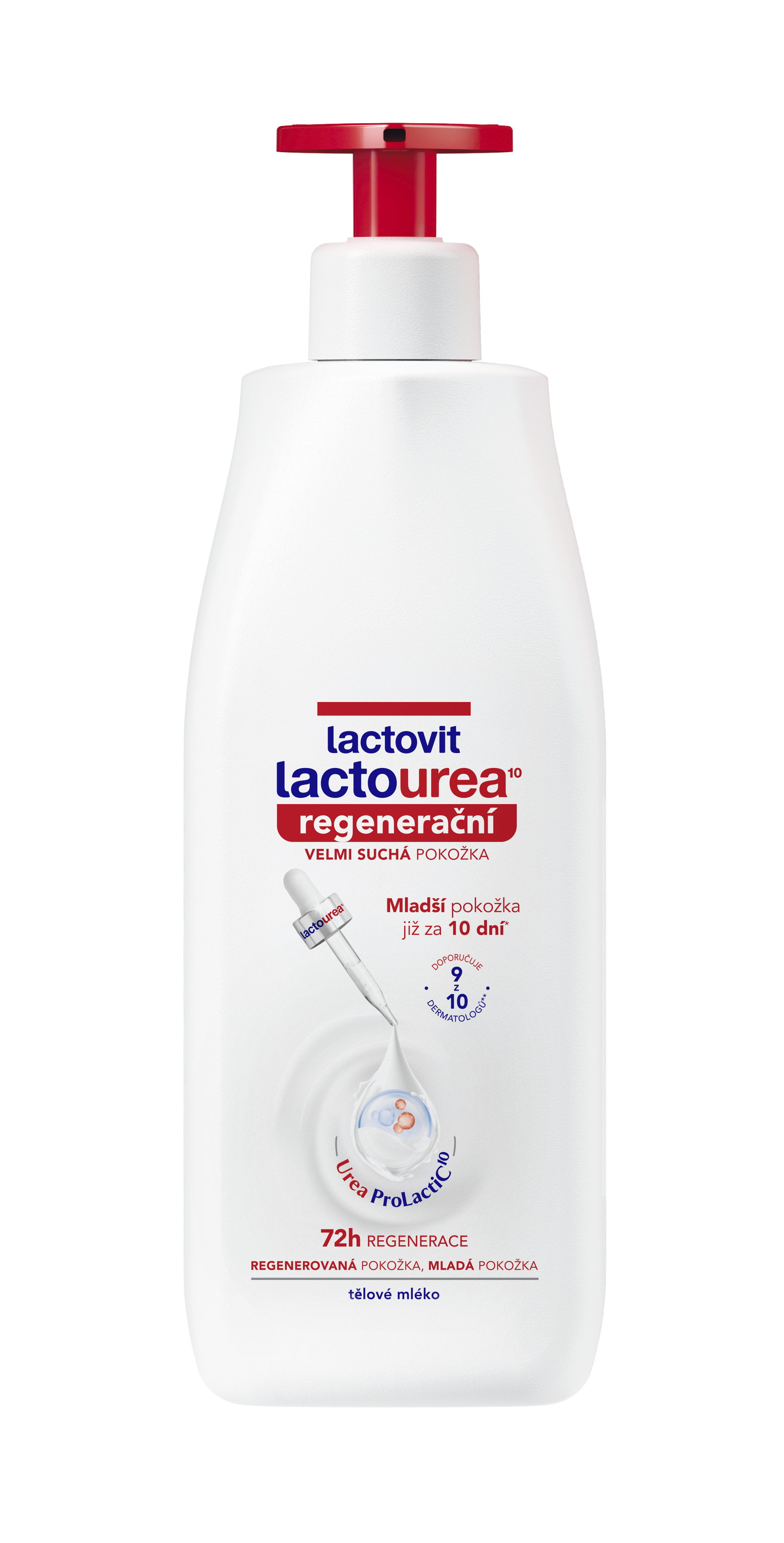 Lactovit Regenerační tělové mléko Lactourea 400 ml