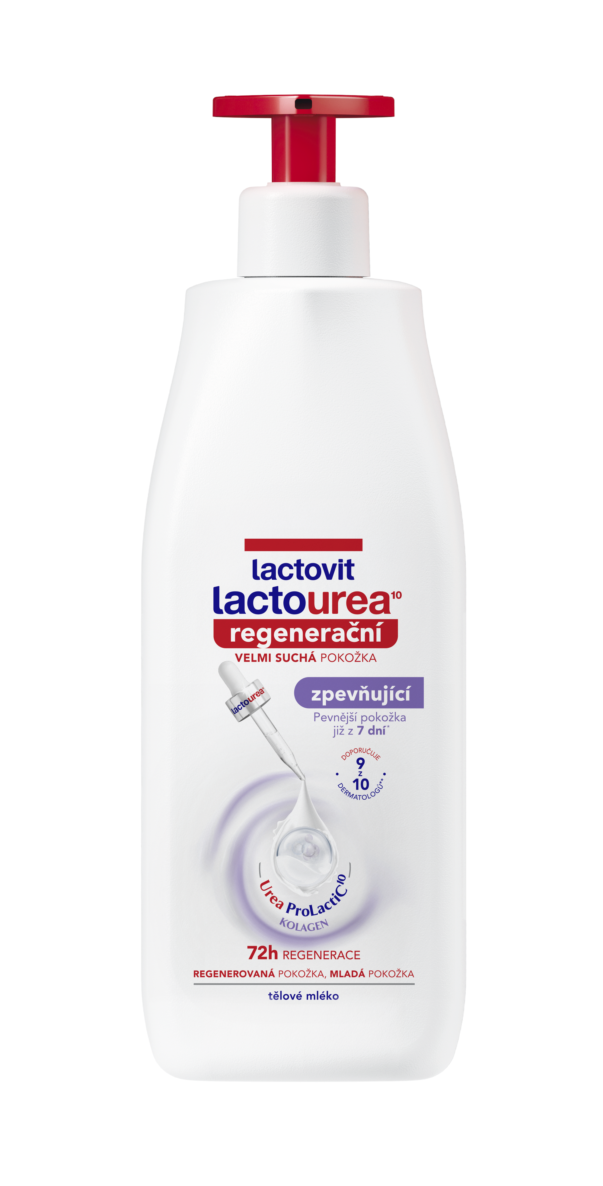 Lactovit Zpevňující tělové mléko Lactourea 400 ml