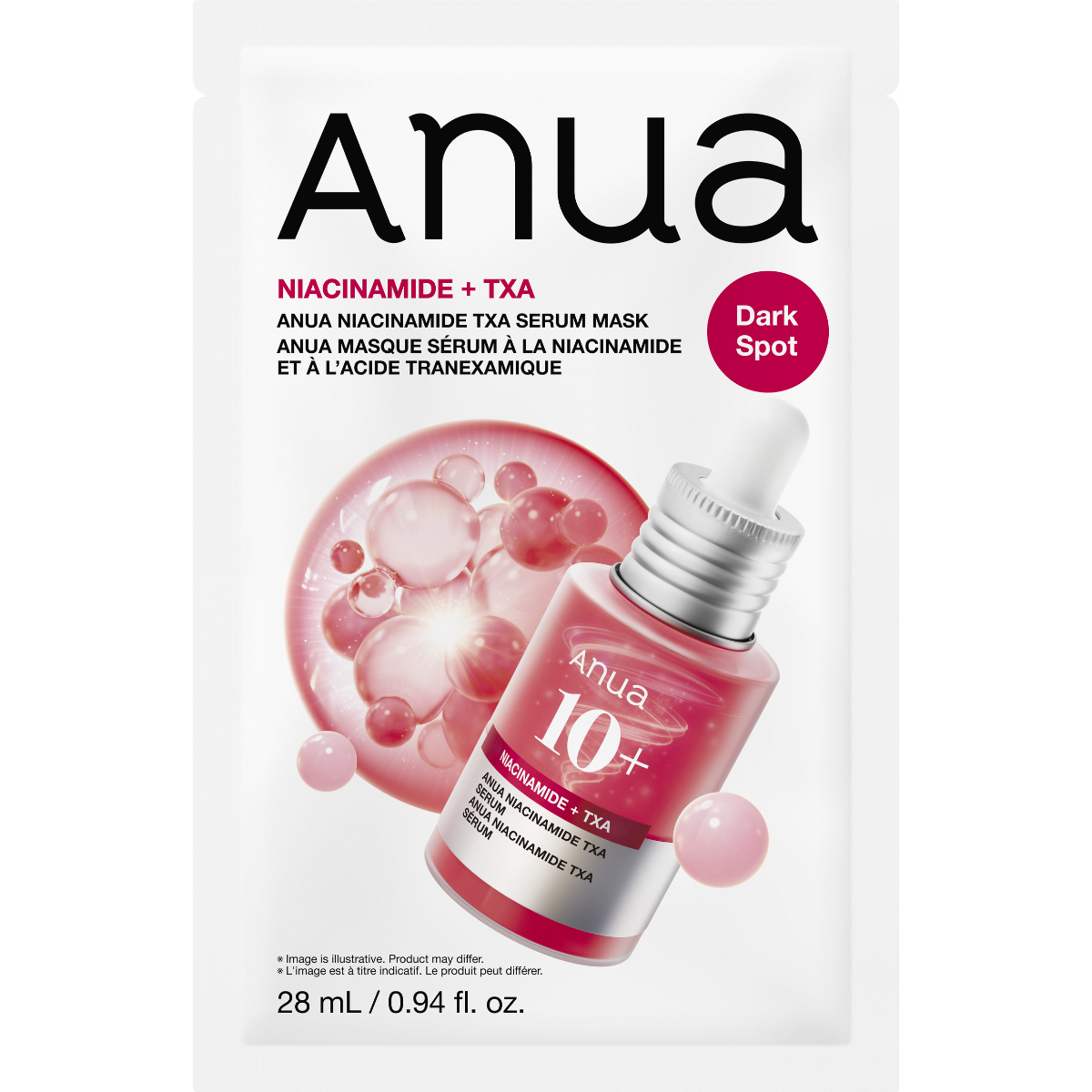 Anua  Pleťová maska Niacinamide + TXA 28 ml