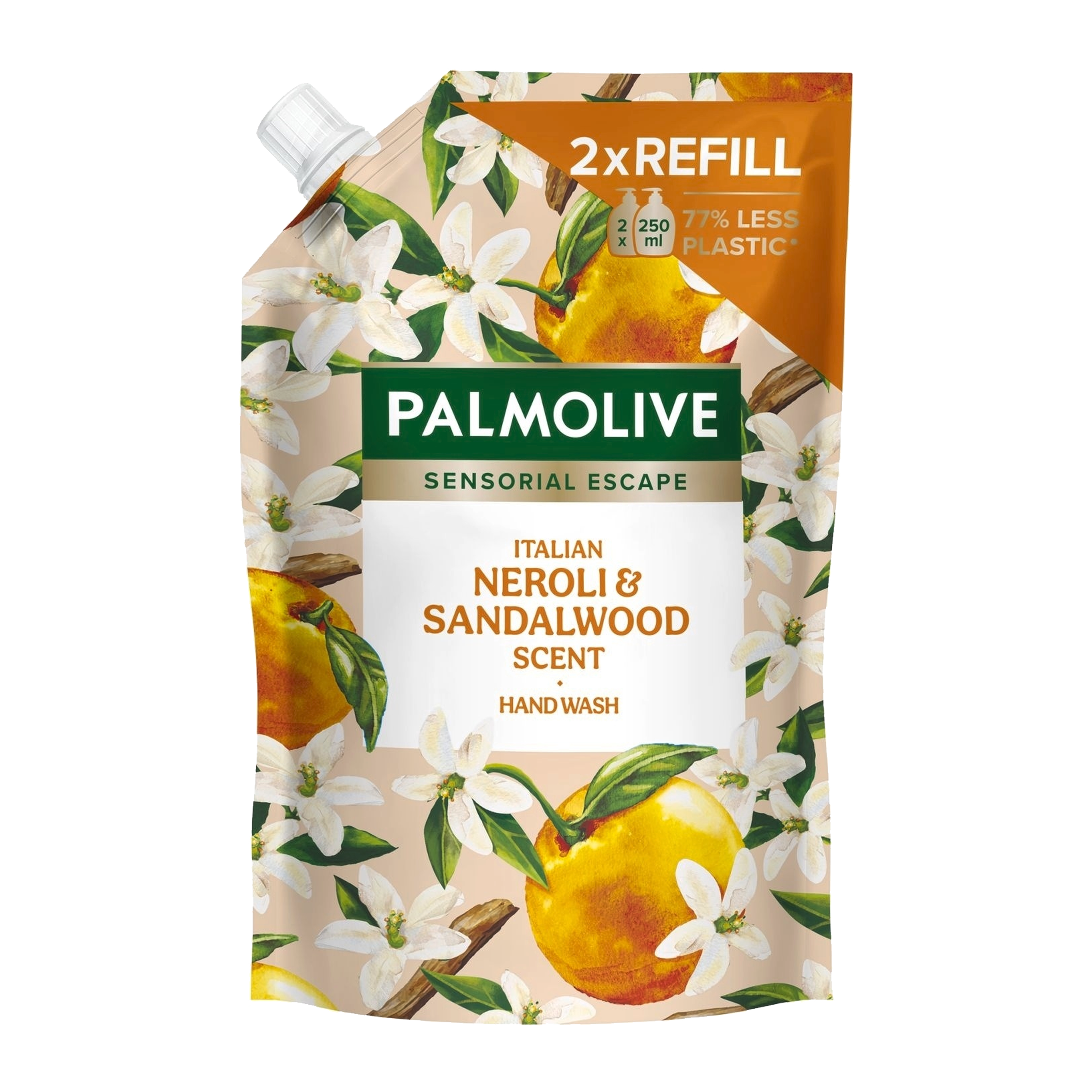 Tekuté mýdlo Sensorial Escape Neroli & Sandalwood náhradní náplň