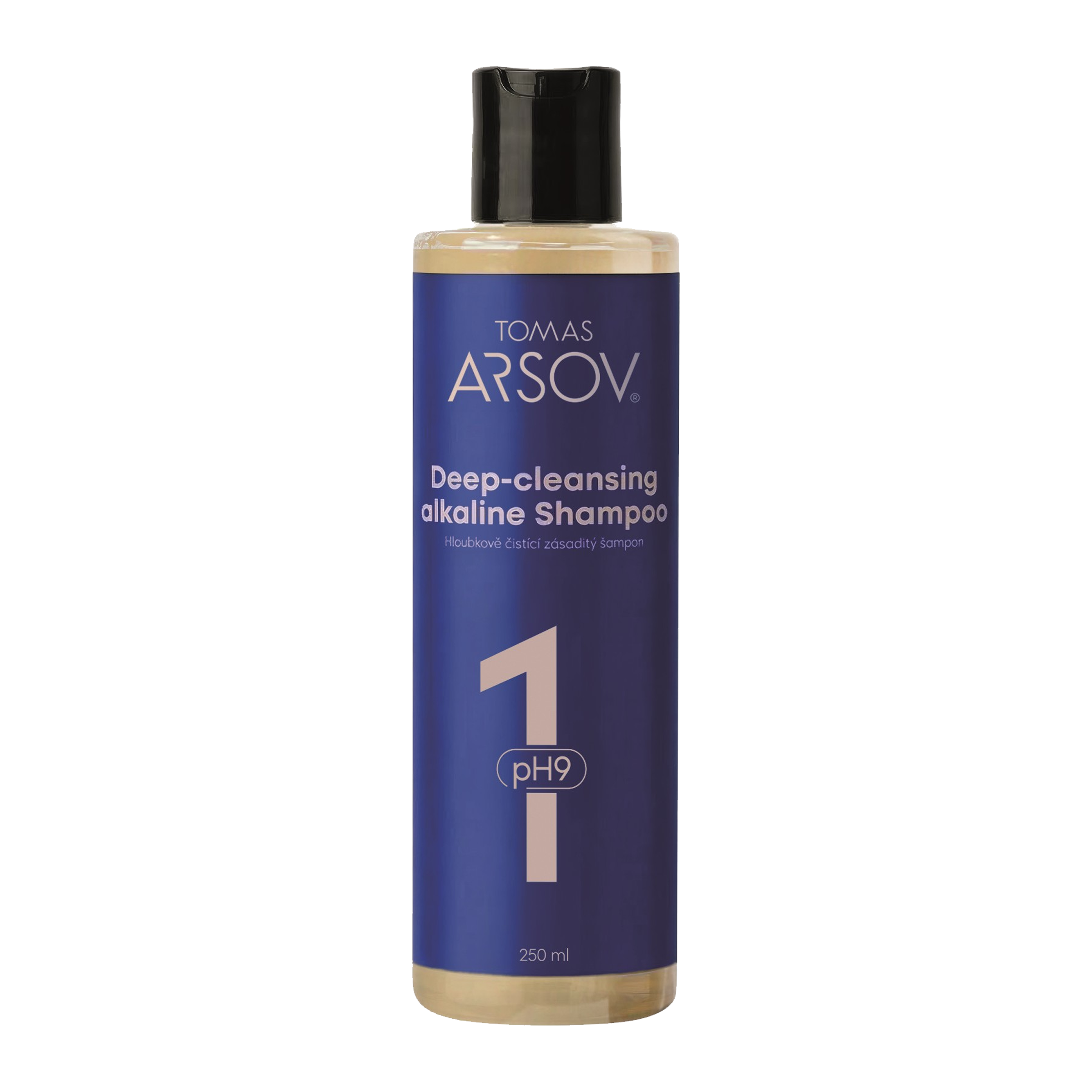 Hloubkově čisticí zásaditý šampon pH9