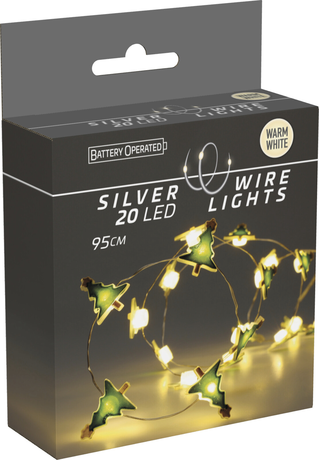 Vánoční LED světelný řetěz, různé druhy