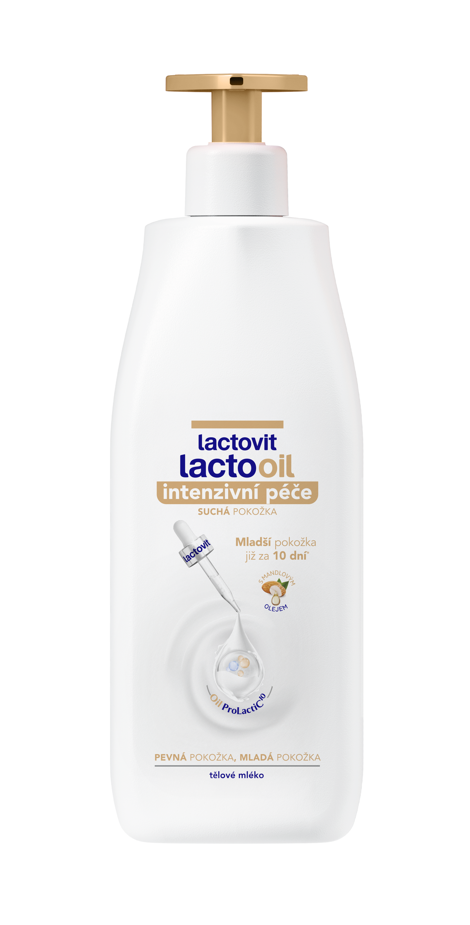 Lactovit Tělové mléko na suchou pokožku Lactooil 400 ml